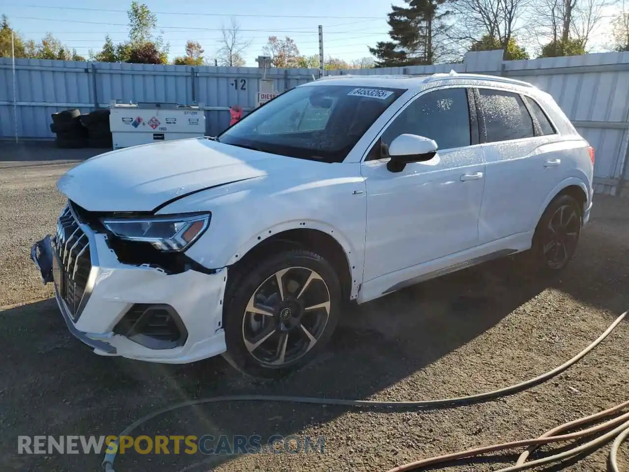 1 Photograph of a damaged car WA1EECF32R1128834 AUDI Q3 2024