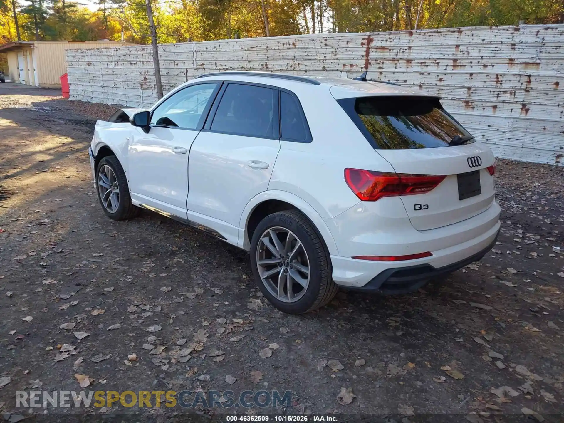 3 fotografías del automóvil dañado WA1EECF32R1161266 AUDI Q3 2024