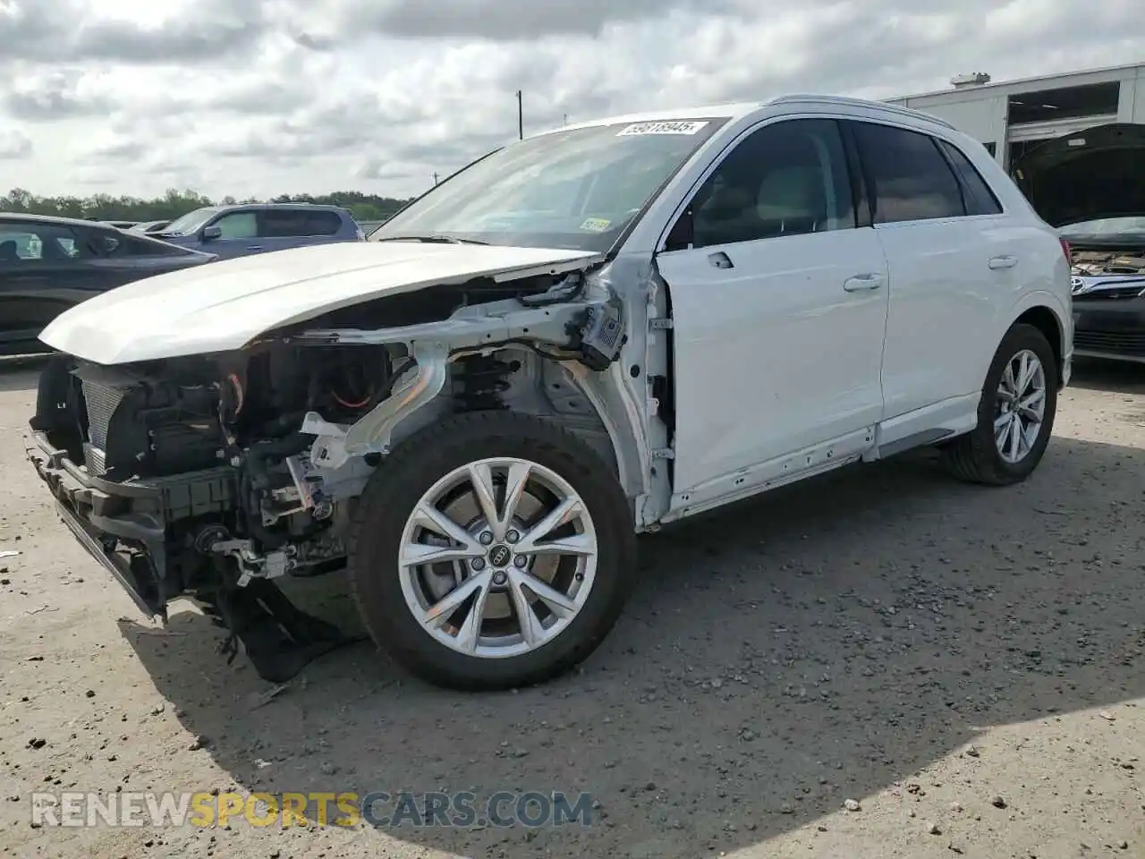 1 Photograph of a damaged car WA1EECF33R1042013 AUDI Q3 2024
