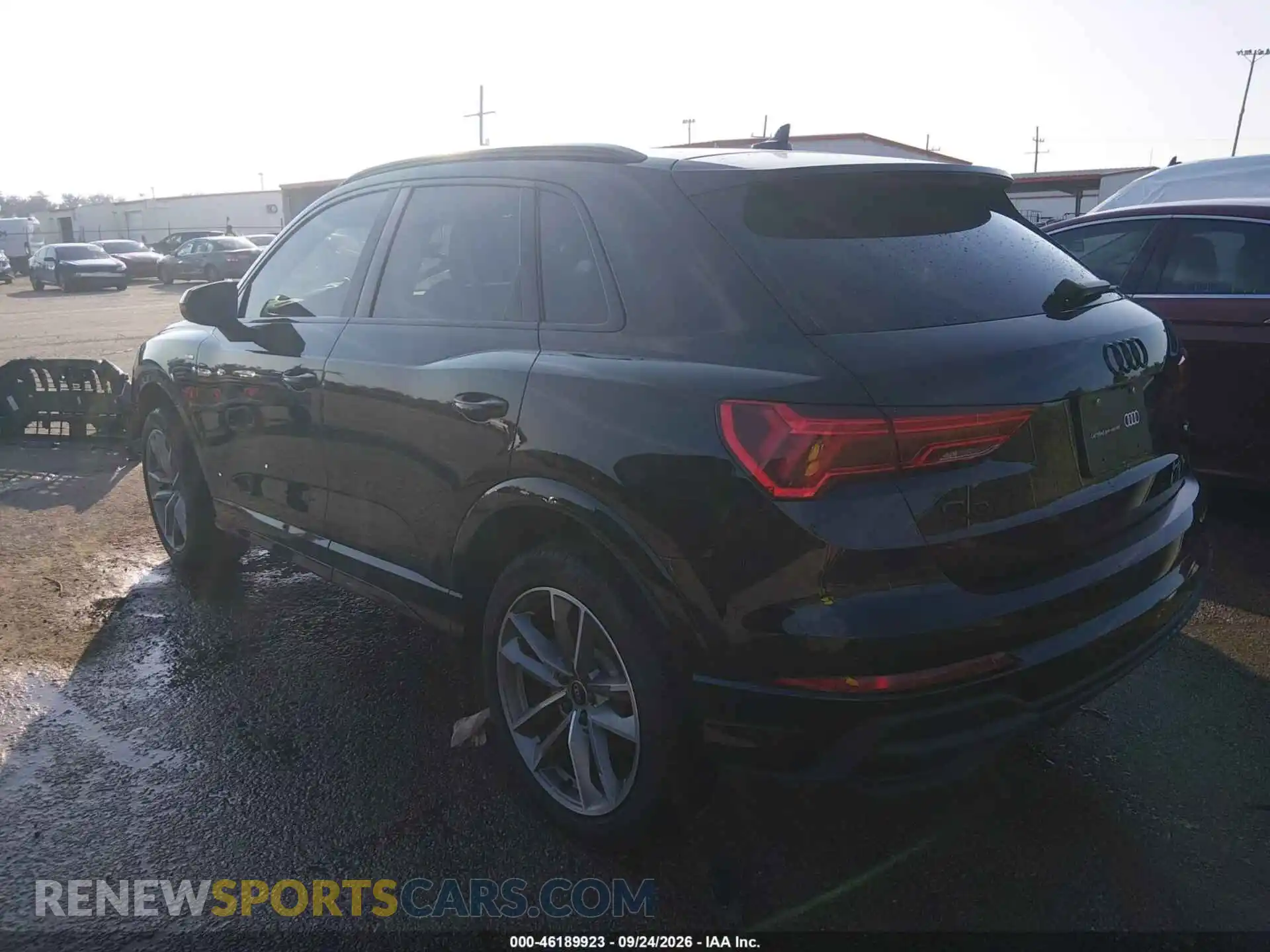 3 fotografías del automóvil dañado WA1EECF34R1028301 AUDI Q3 2024