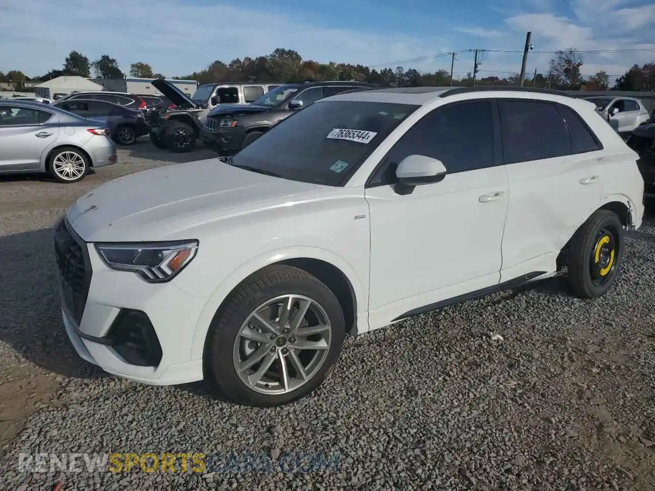 1 Photograph of a damaged car WA1EECF34R1130231 AUDI Q3 2024