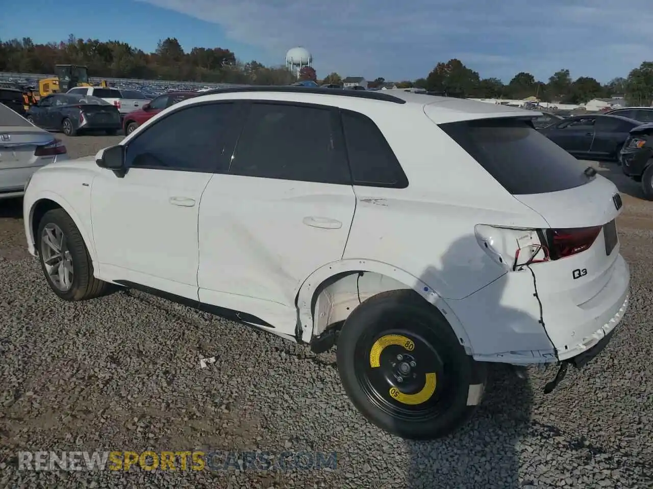2 Photograph of a damaged car WA1EECF34R1130231 AUDI Q3 2024