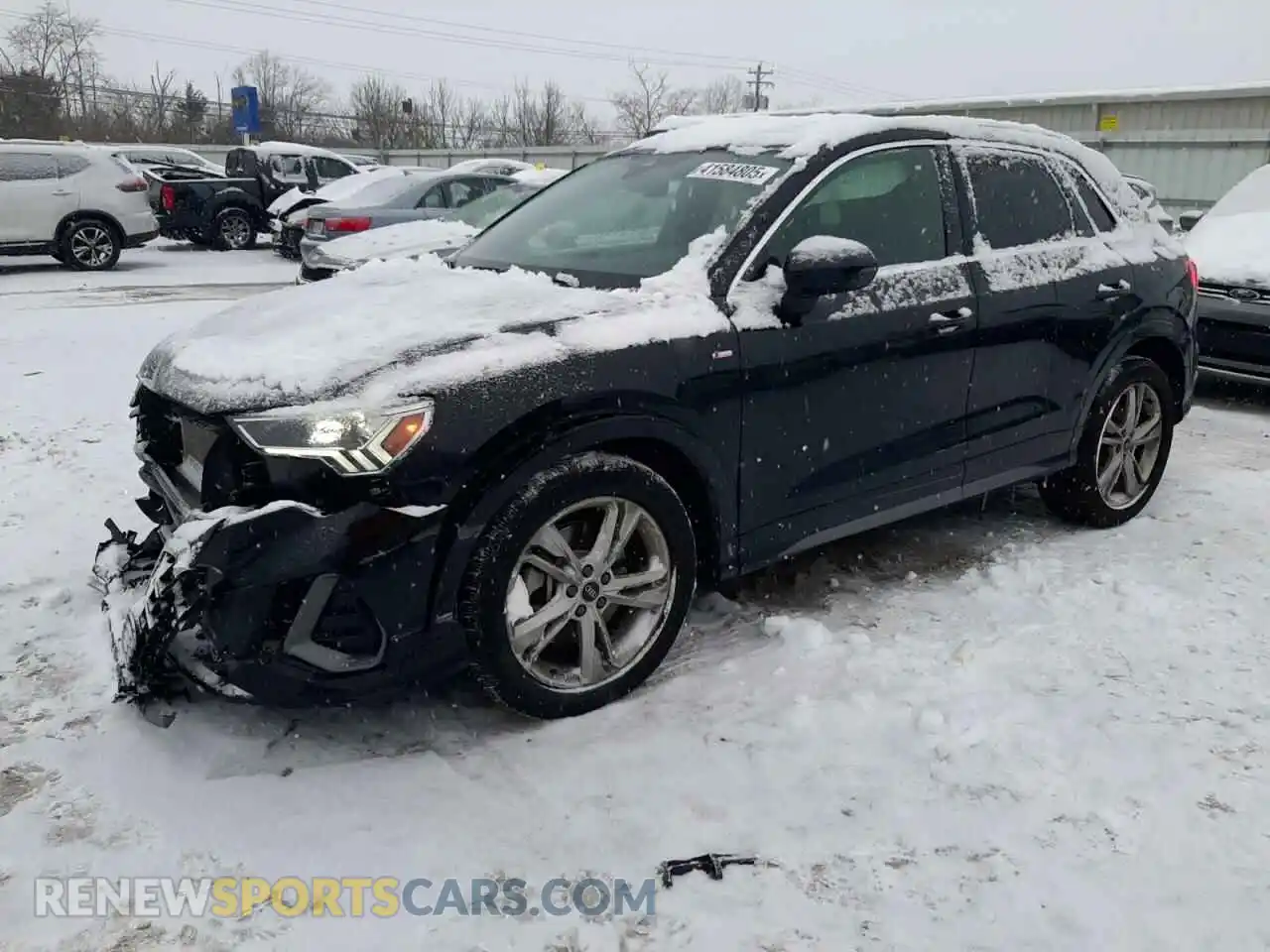 1 Photograph of a damaged car WA1EECF35R1024306 AUDI Q3 2024