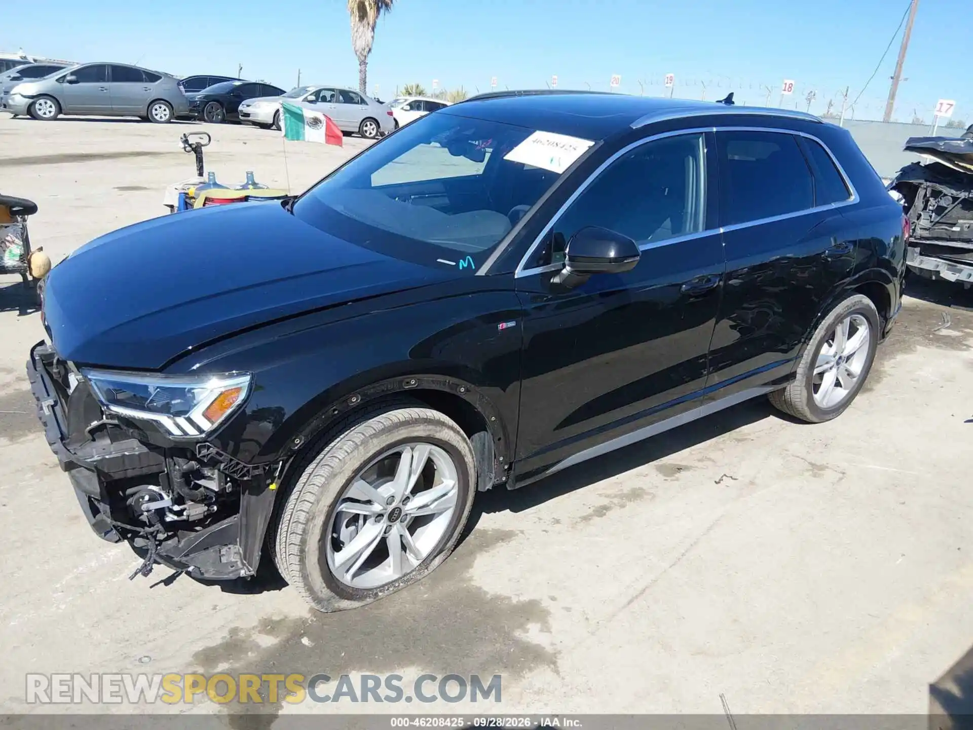 2 Photograph of a damaged car WA1EECF35R1193600 AUDI Q3 2024