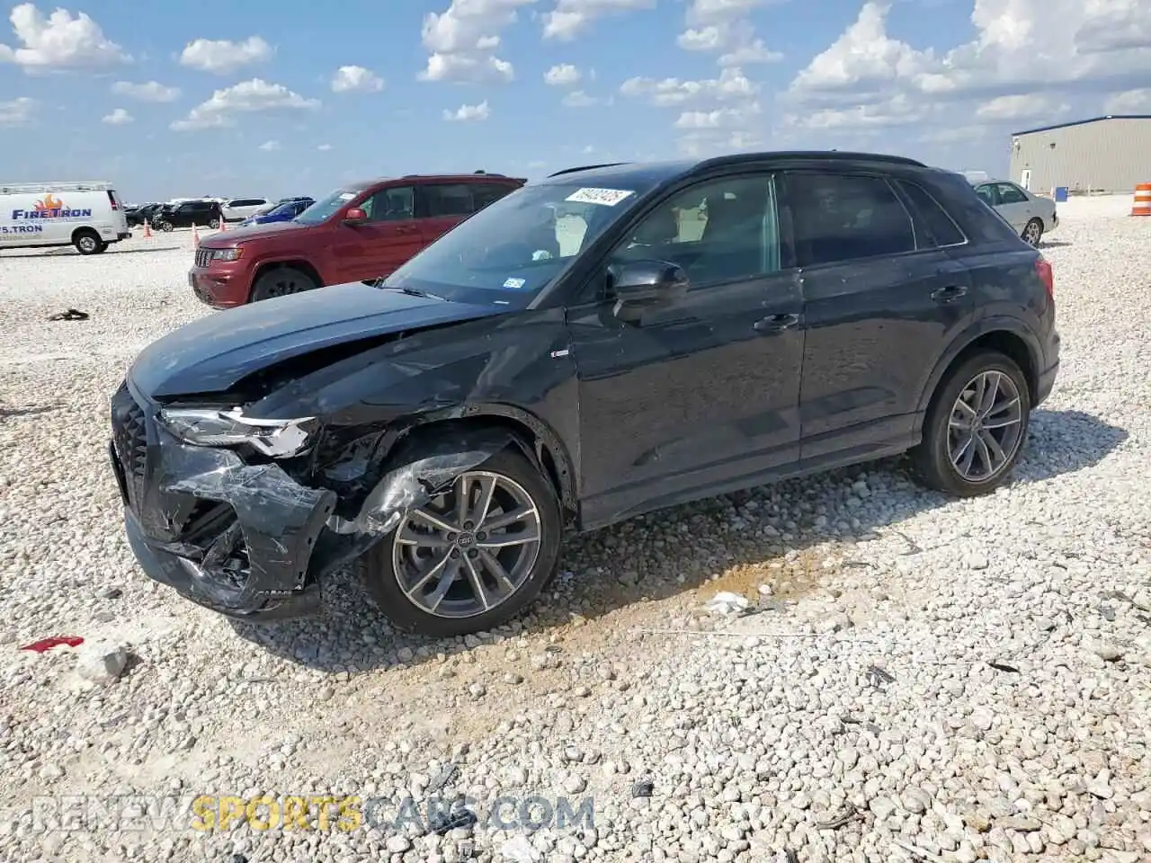 1 Photograph of a damaged car WA1EECF36R1047819 AUDI Q3 2024