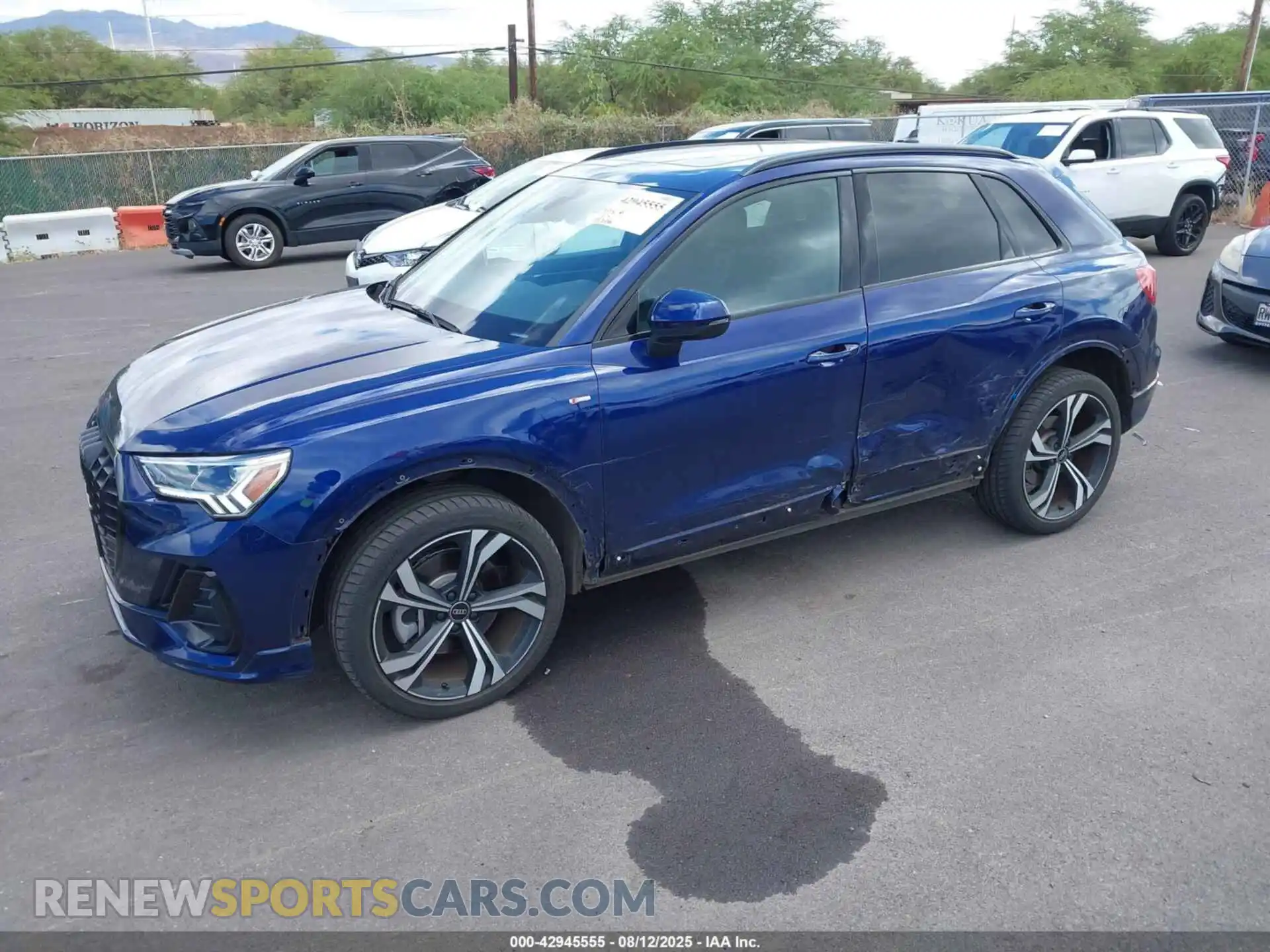 2 Photograph of a damaged car WA1EECF36R1090685 AUDI Q3 2024