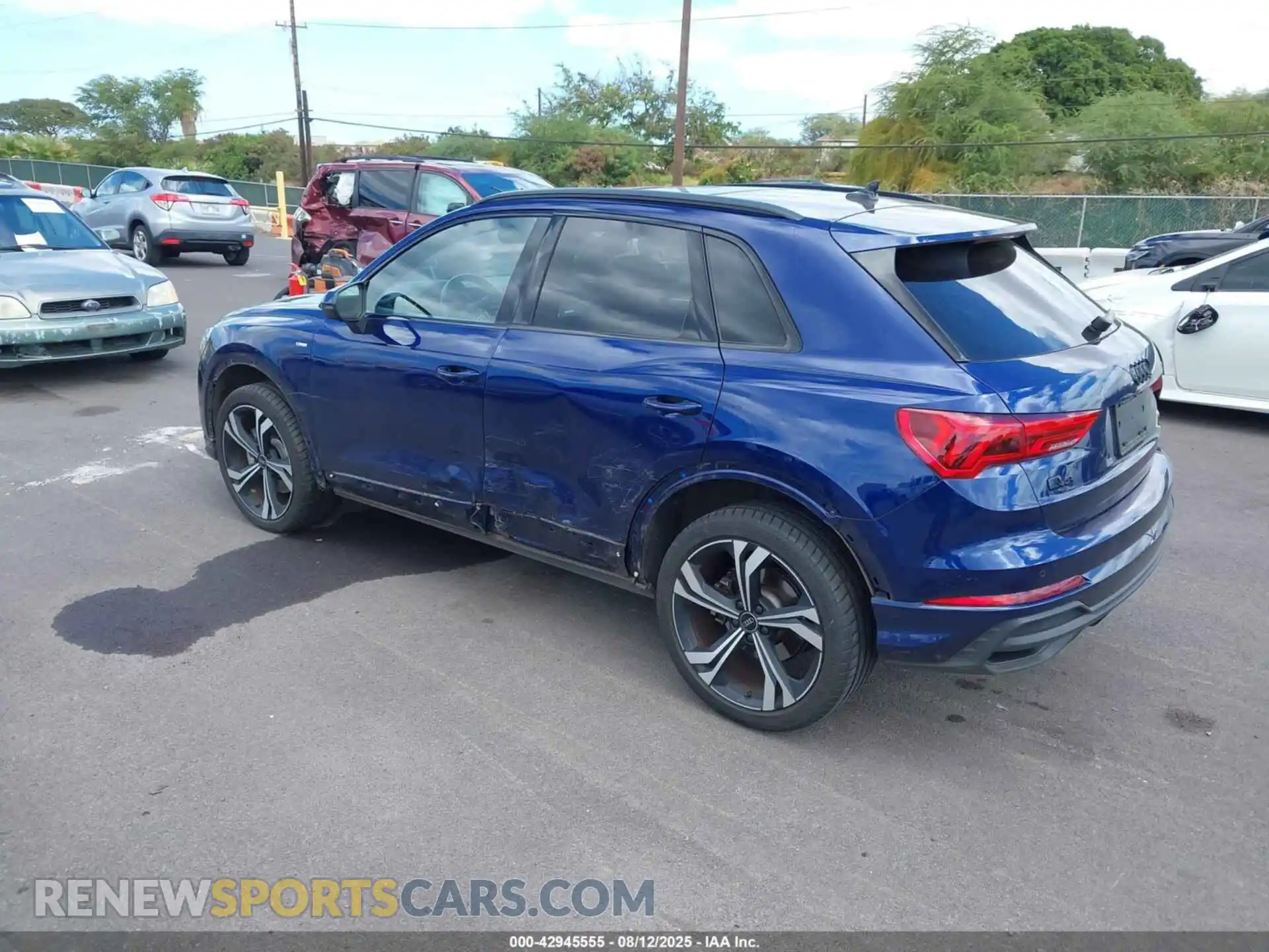 3 Photograph of a damaged car WA1EECF36R1090685 AUDI Q3 2024