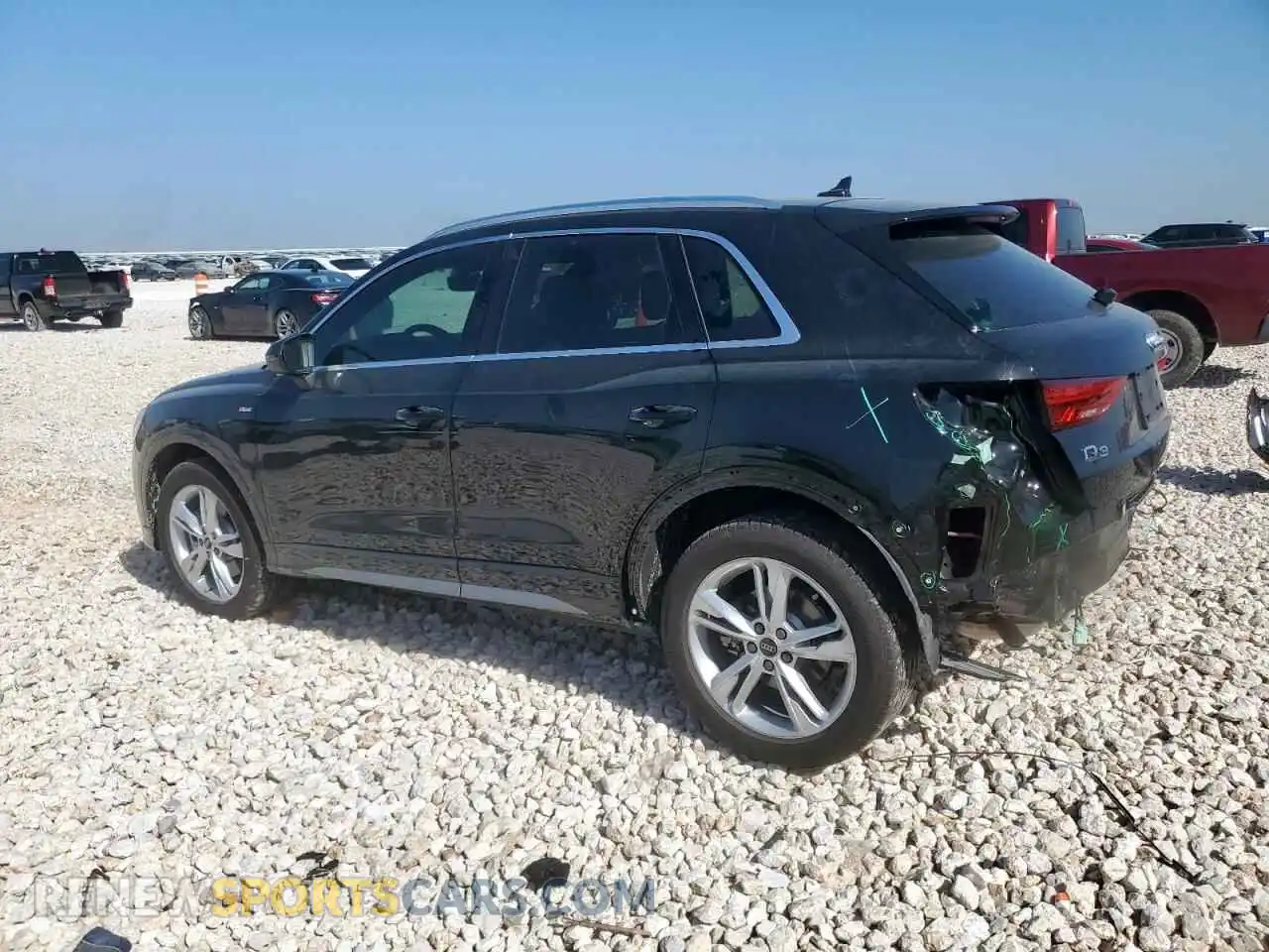 2 Photograph of a damaged car WA1EECF36R1173016 AUDI Q3 2024
