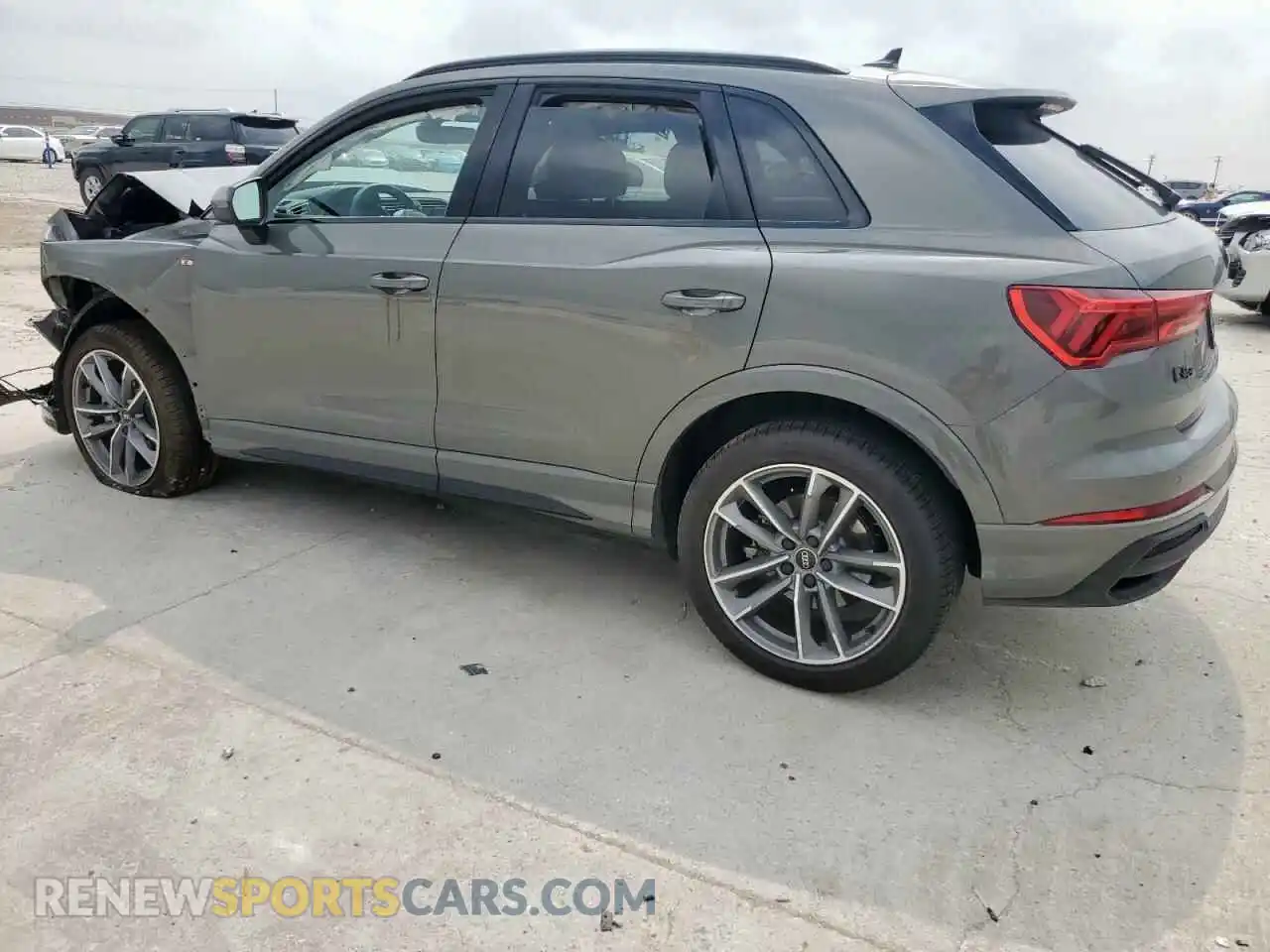 2 Photograph of a damaged car WA1EECF38R1158419 AUDI Q3 2024