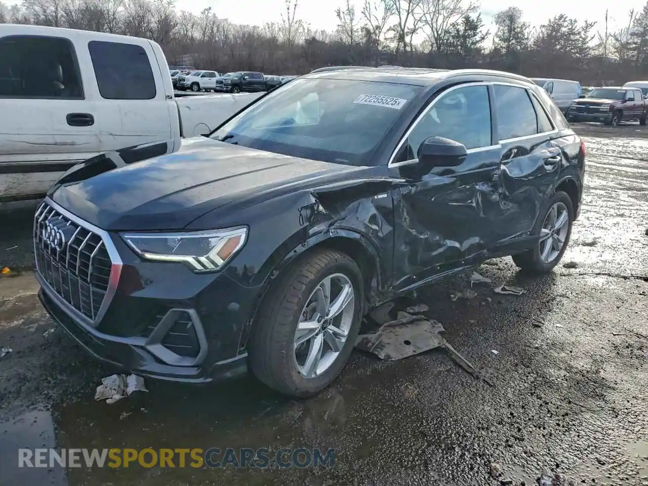 1 Photograph of a damaged car WA1EECF38R1168951 AUDI Q3 2024