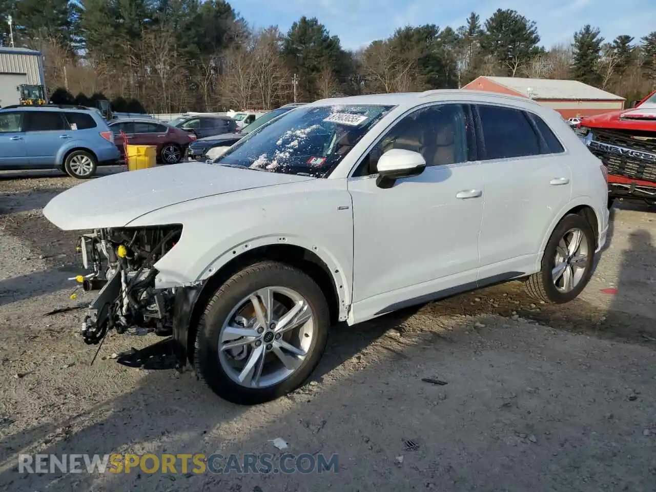 1 Photograph of a damaged car WA1EECF38R1179027 AUDI Q3 2024
