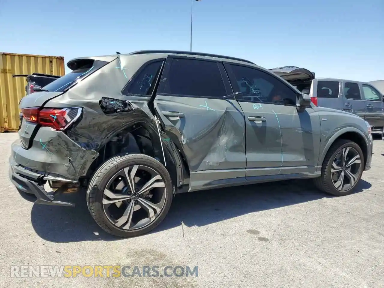 3 Photograph of a damaged car WA1EECF39R1101985 AUDI Q3 2024