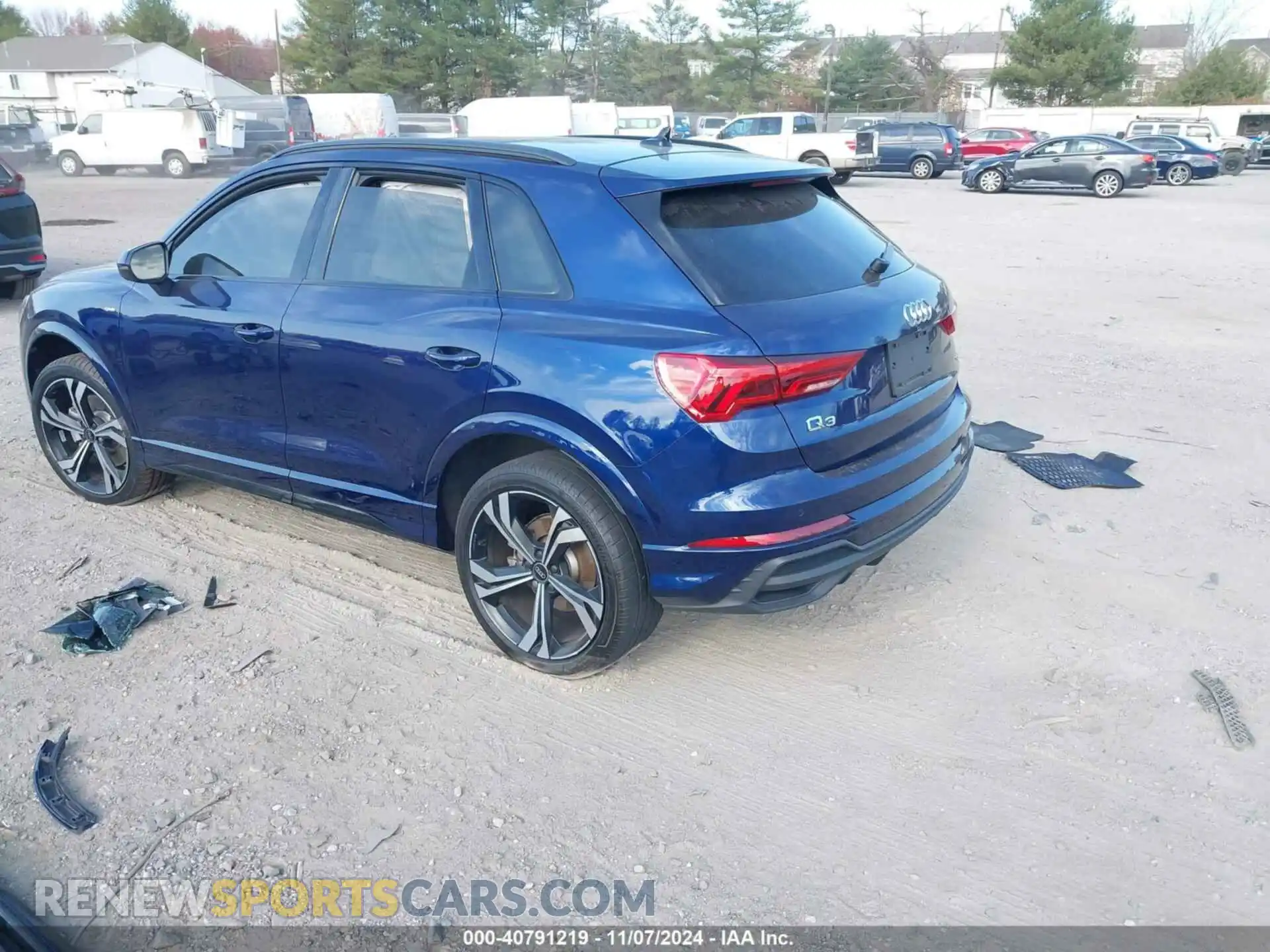 3 Photograph of a damaged car WA1EECF39R1107267 AUDI Q3 2024