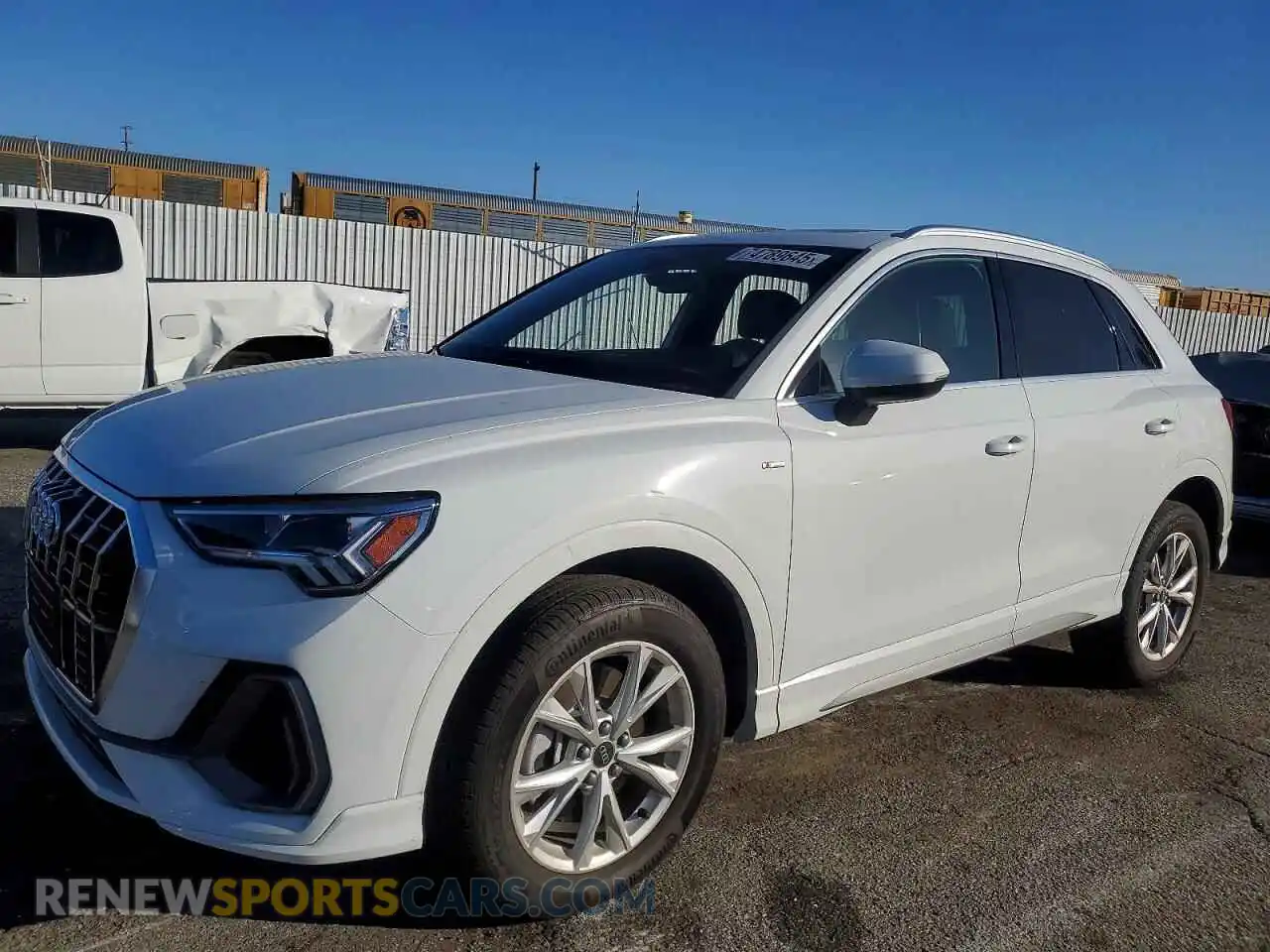 1 Photograph of a damaged car WA1EECF39R1167288 AUDI Q3 2024