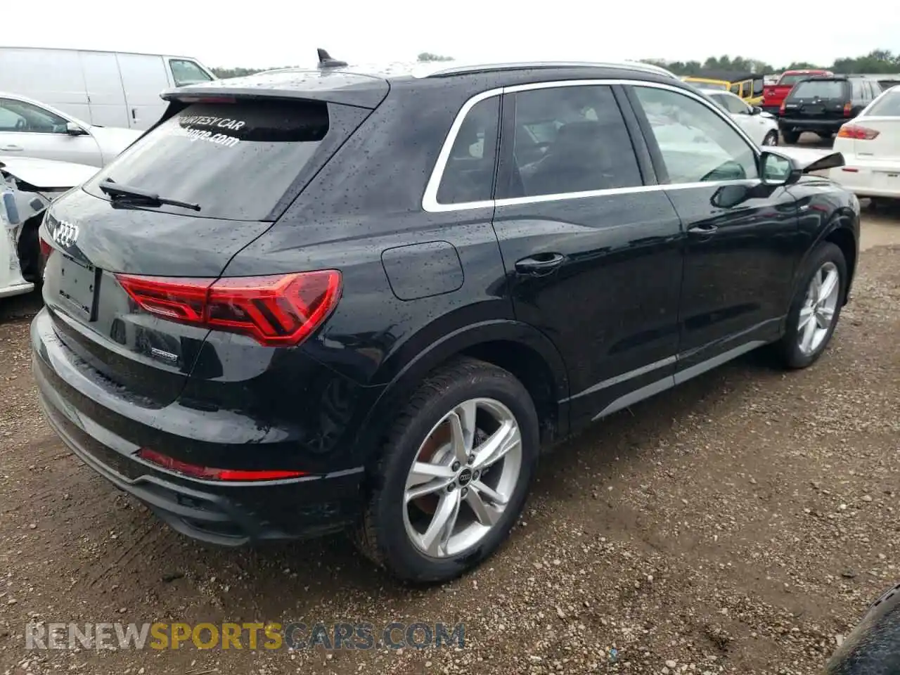 3 fotografías del automóvil dañado WA1EECF3XR1101736 AUDI Q3 2024