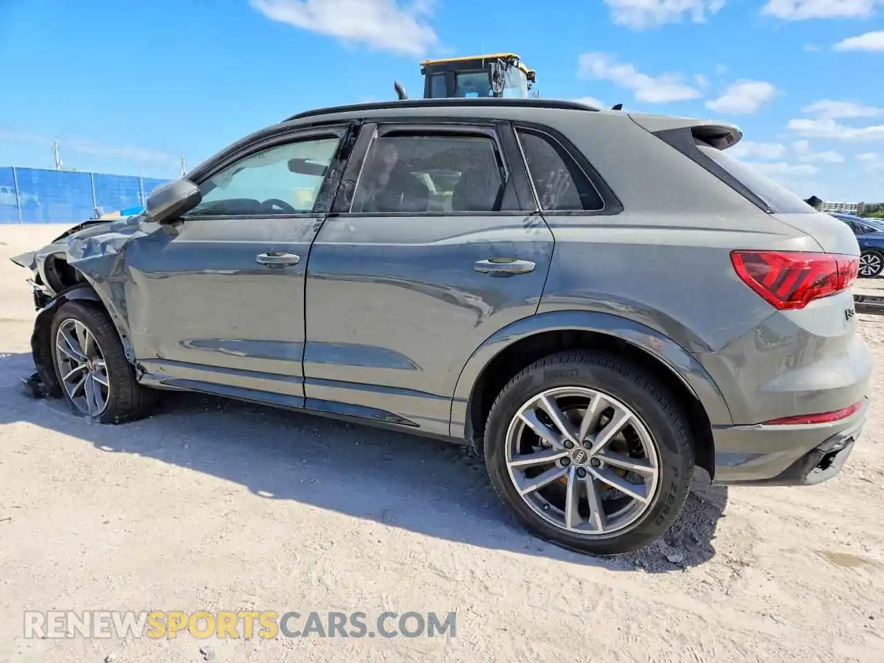 2 Photograph of a damaged car WA1EECF3XR1205210 AUDI Q3 2024