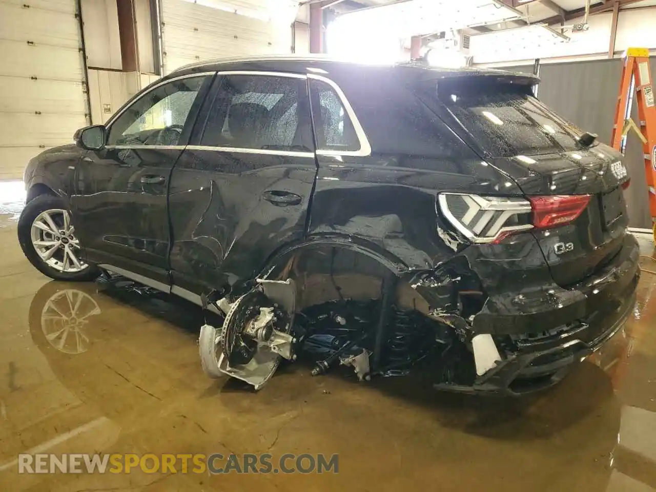 2 Photograph of a damaged car WA1DECF30S1008645 AUDI Q3 2025