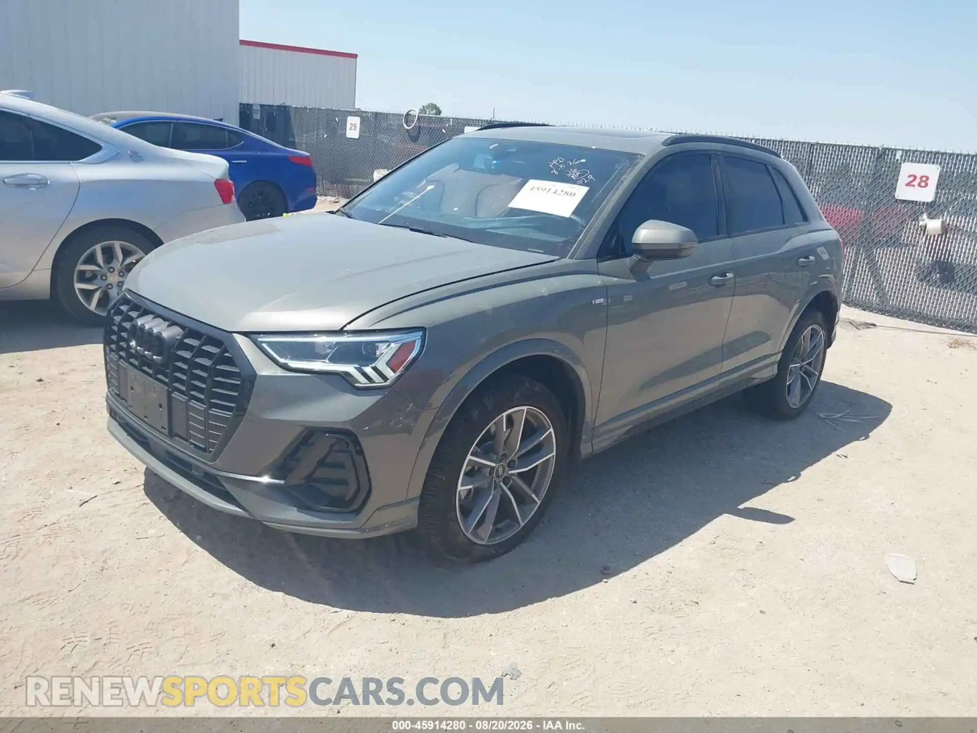 2 Фотография поврежденного автомобиля WA1DECF31S1104929 AUDI Q3 2025