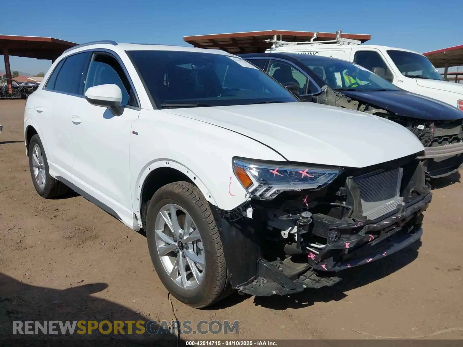 1 Photograph of a damaged car WA1DECF32S1015273 AUDI Q3 2025