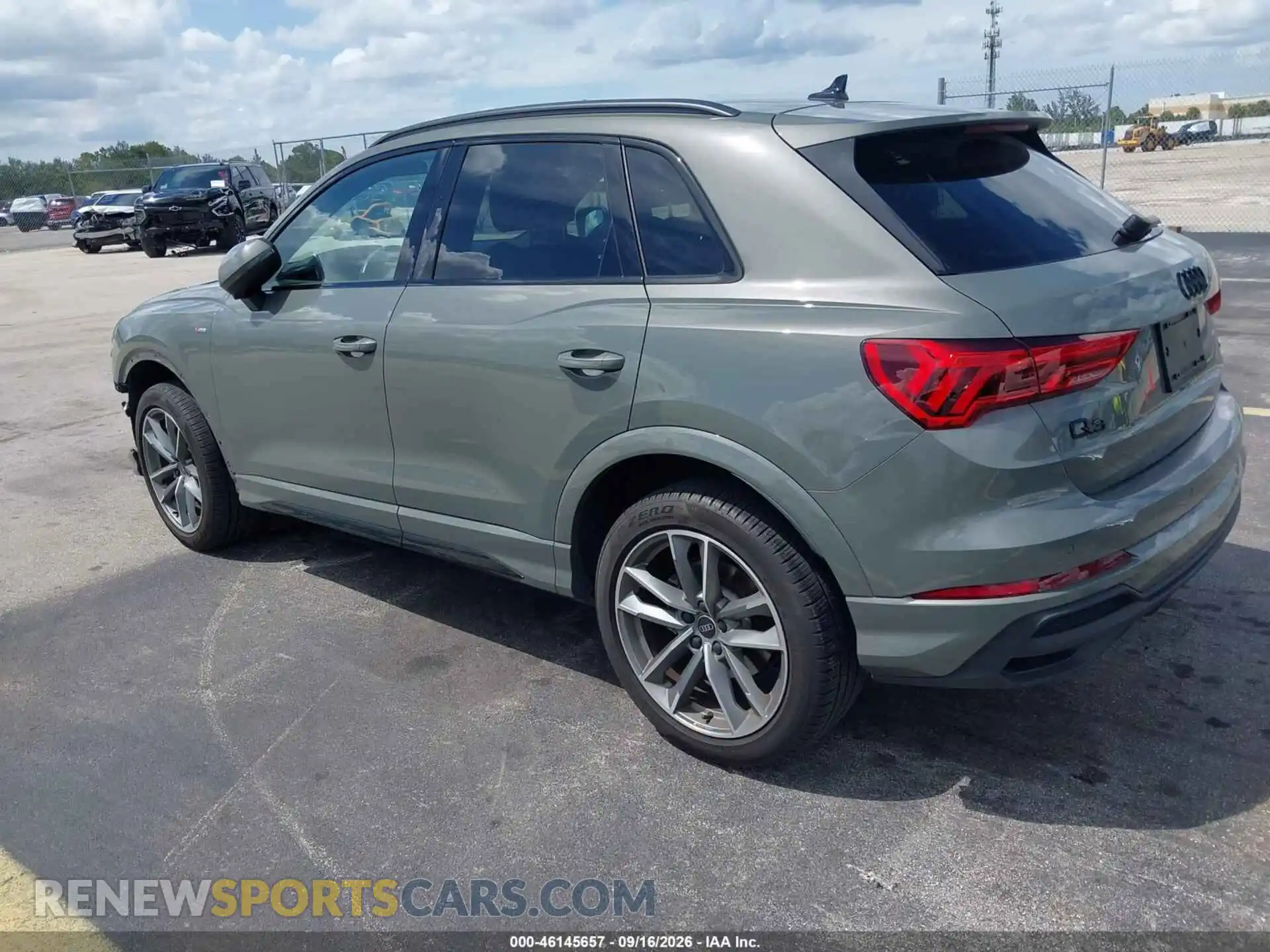 3 Photograph of a damaged car WA1DECF32S1054235 AUDI Q3 2025