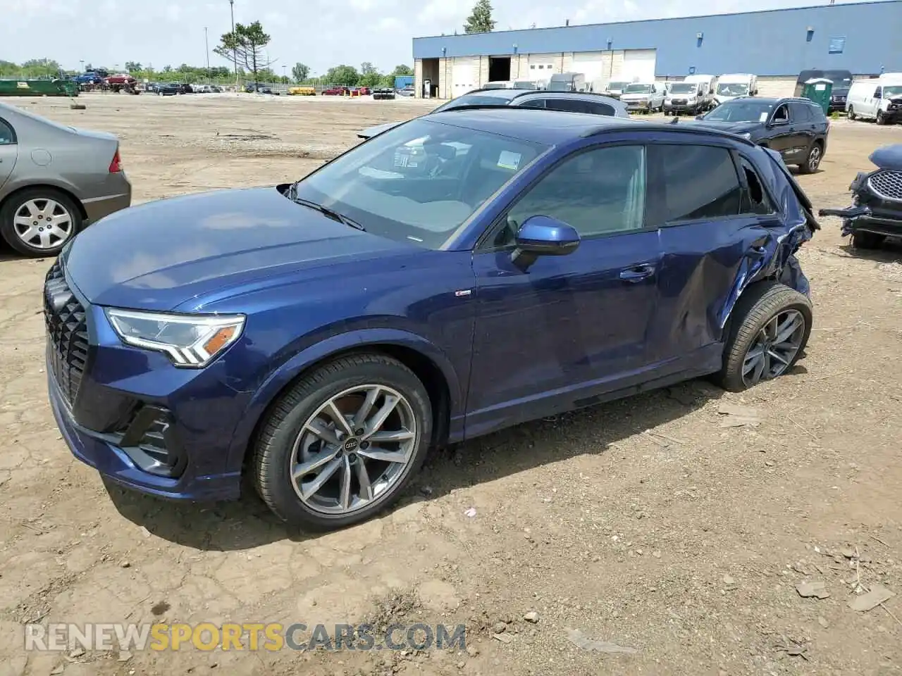 1 Photograph of a damaged car WA1DECF33S1008087 AUDI Q3 2025