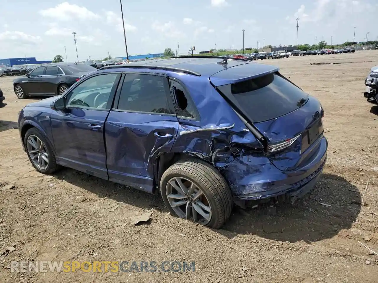 2 Photograph of a damaged car WA1DECF33S1008087 AUDI Q3 2025