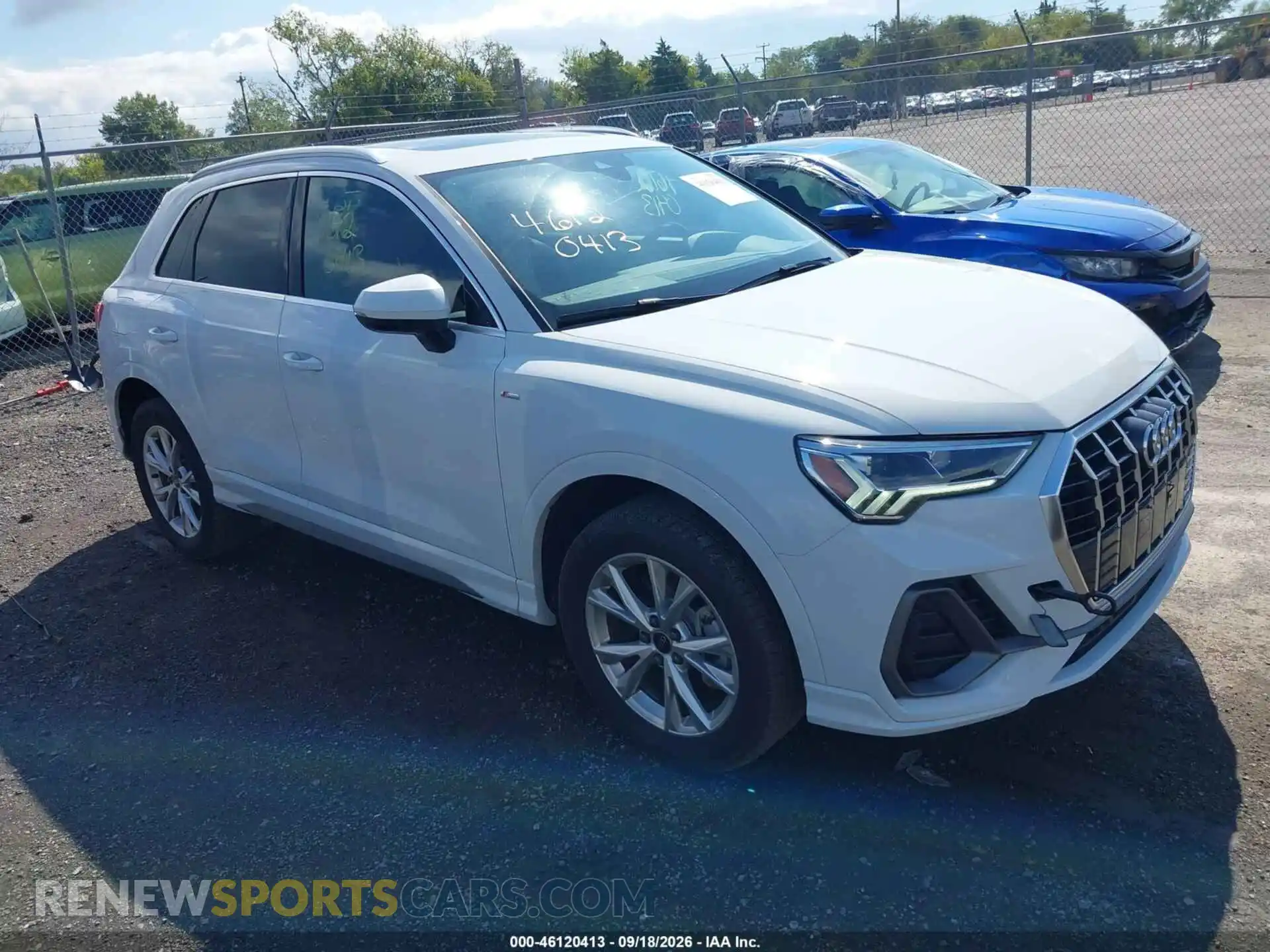 1 Photograph of a damaged car WA1DECF33S1018294 AUDI Q3 2025