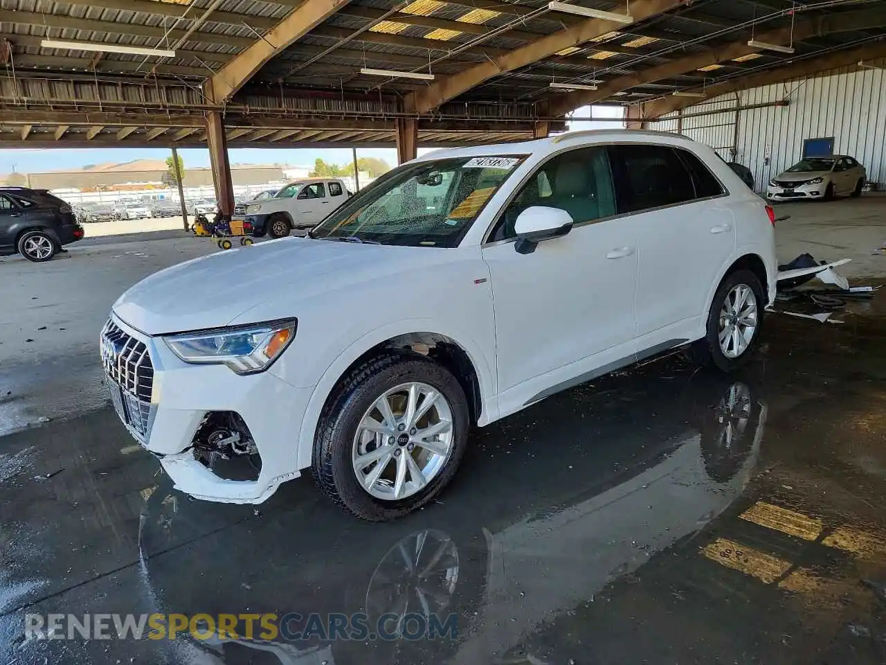 1 fotografías del automóvil dañado WA1DECF34S1014660 AUDI Q3 2025