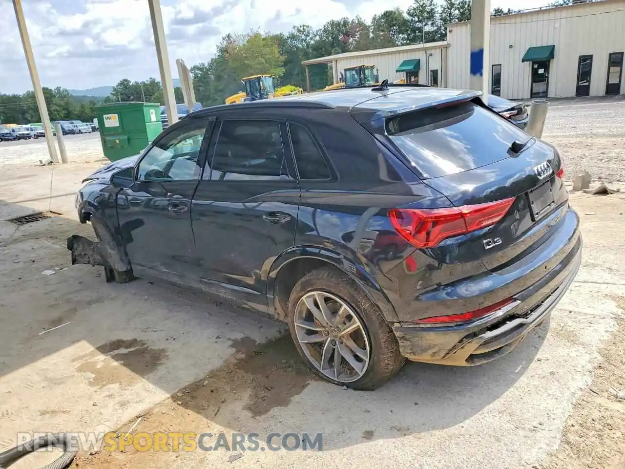2 Photograph of a damaged car WA1DECF34S1035508 AUDI Q3 2025