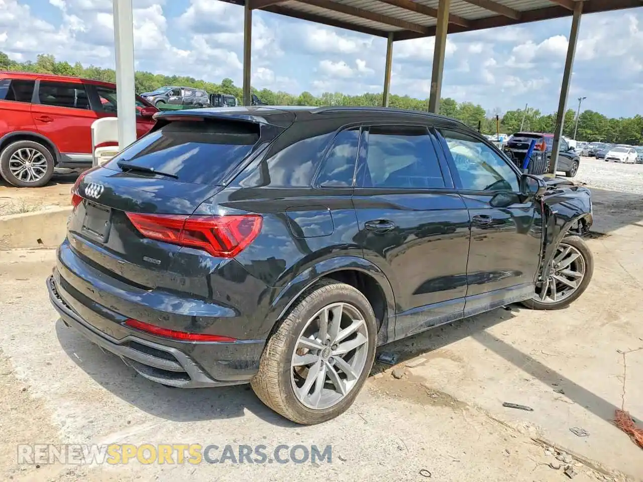 3 Photograph of a damaged car WA1DECF34S1035508 AUDI Q3 2025
