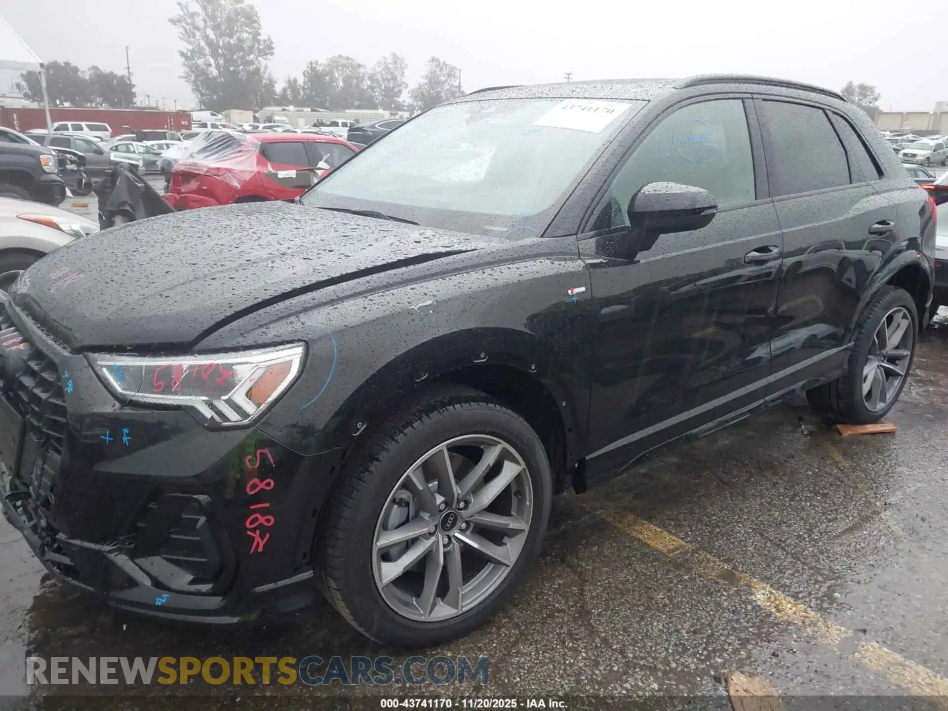 2 Photograph of a damaged car WA1DECF34S1088855 AUDI Q3 2025