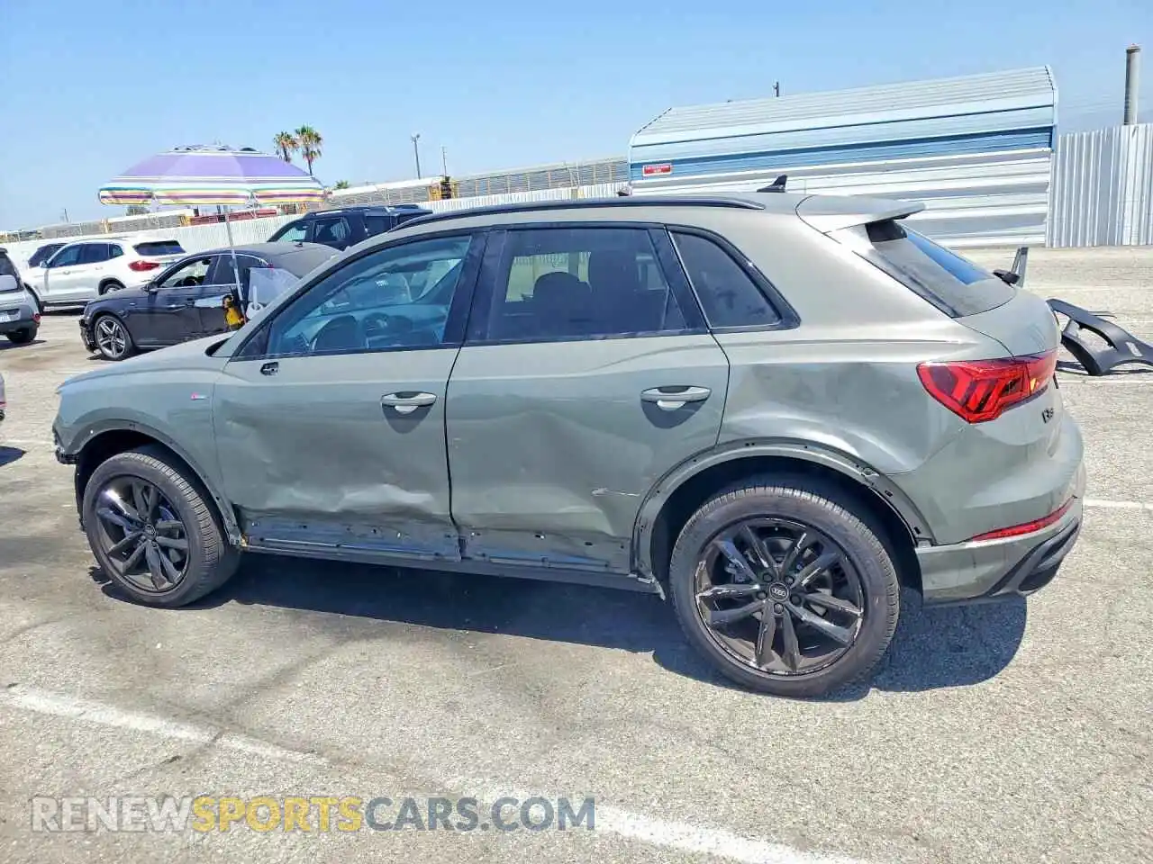 2 Фотография поврежденного автомобиля WA1DECF35S1000928 AUDI Q3 2025