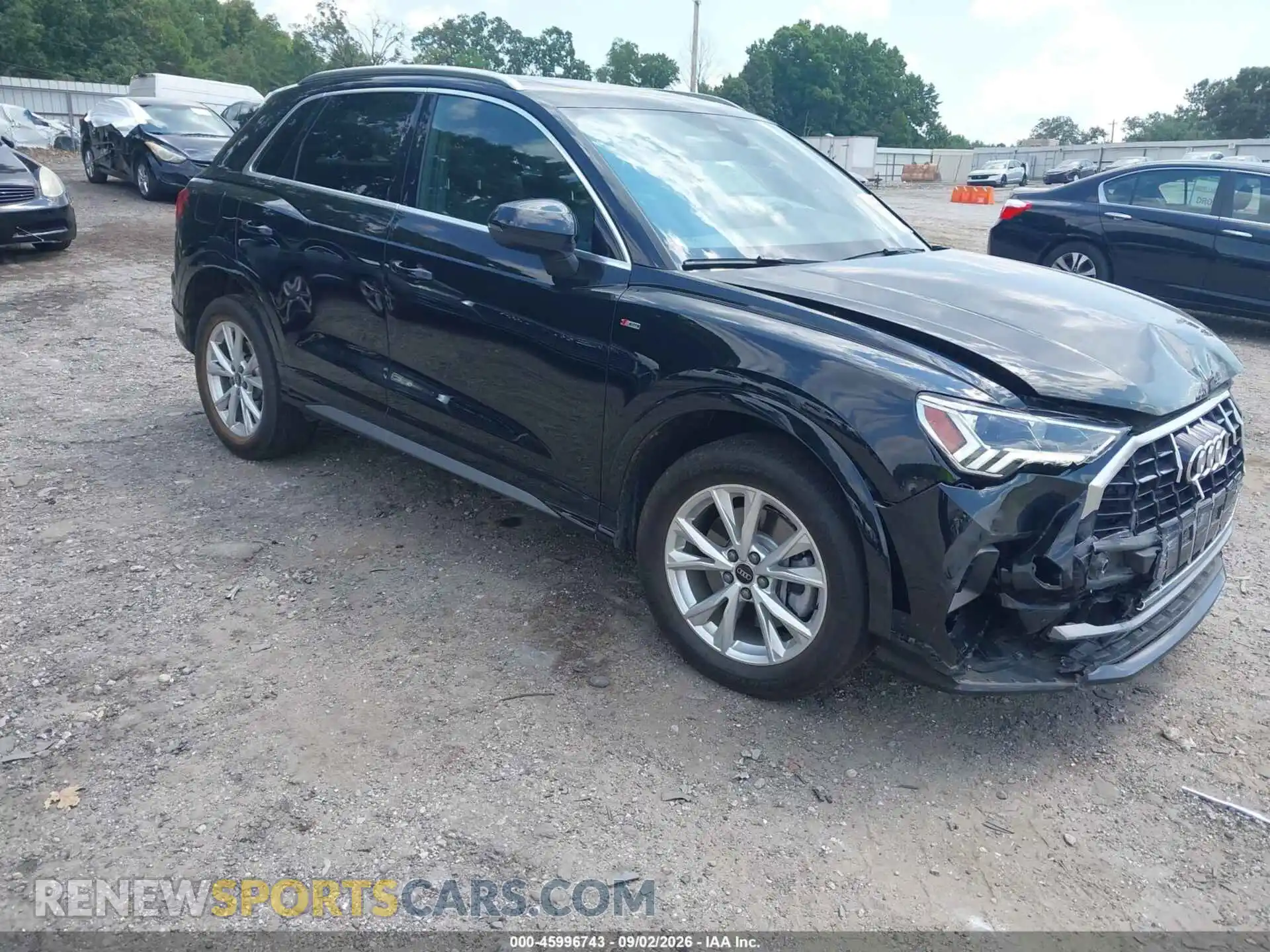 1 Photograph of a damaged car WA1DECF36S1006639 AUDI Q3 2025