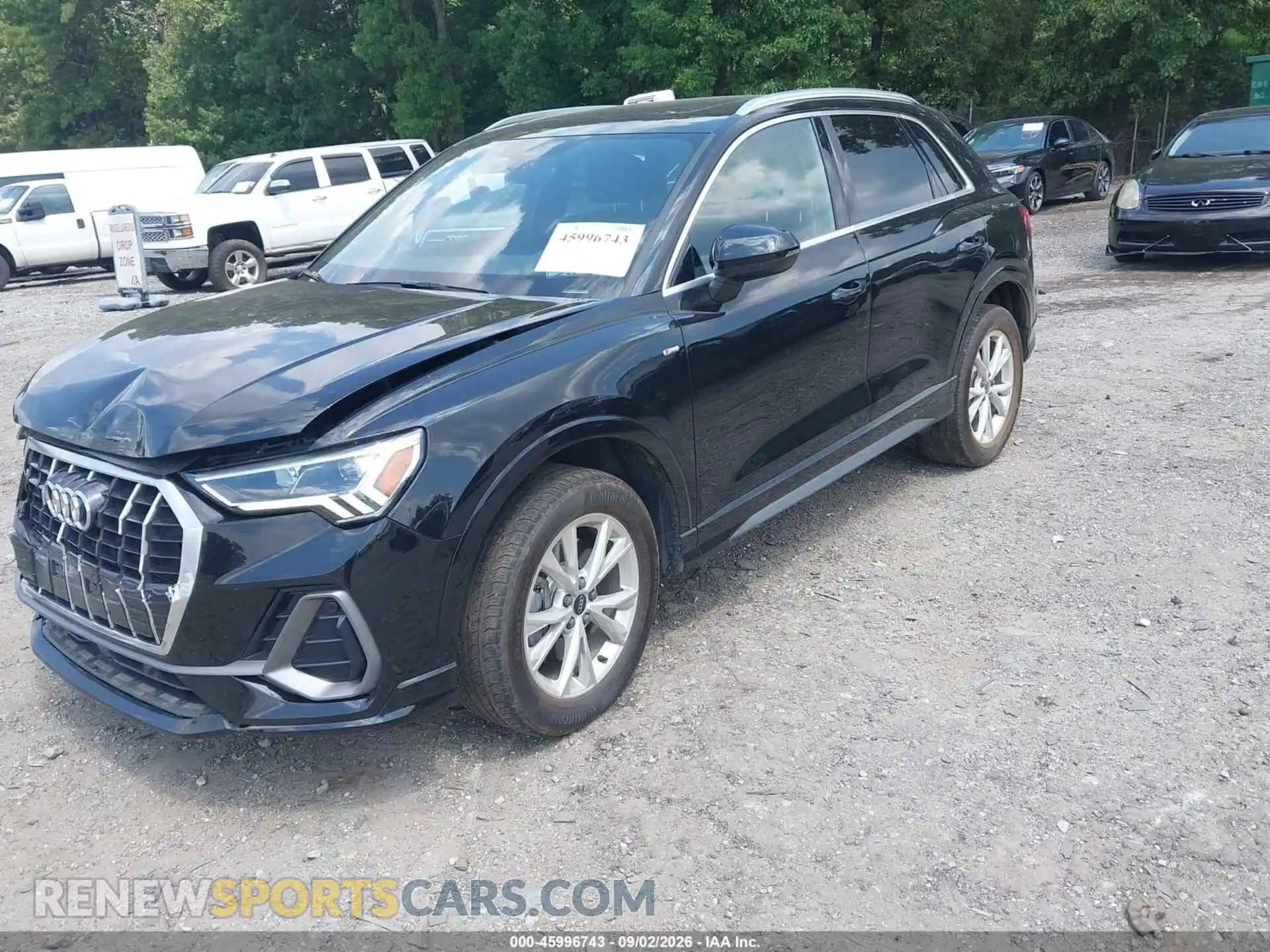 2 Photograph of a damaged car WA1DECF36S1006639 AUDI Q3 2025
