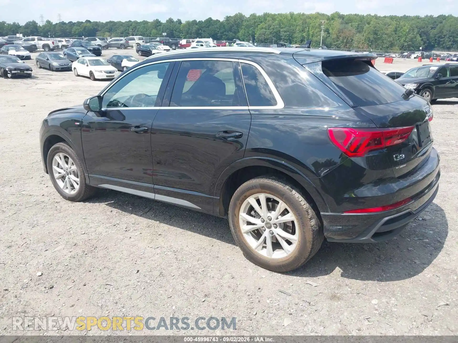 3 Photograph of a damaged car WA1DECF36S1006639 AUDI Q3 2025