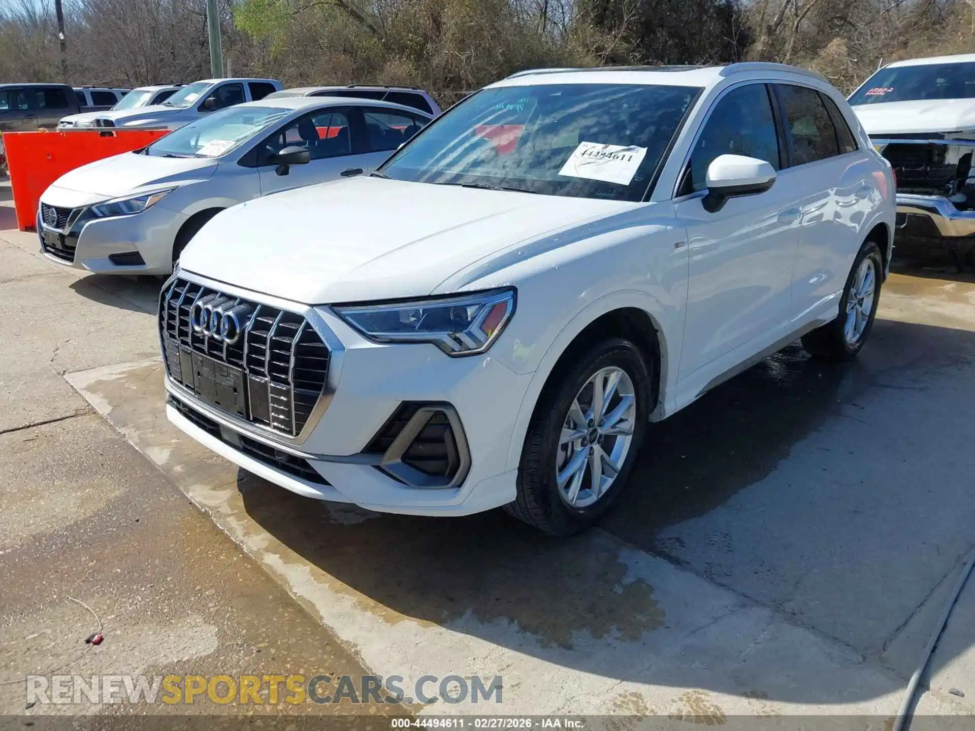 2 Photograph of a damaged car WA1DECF37S1015012 AUDI Q3 2025