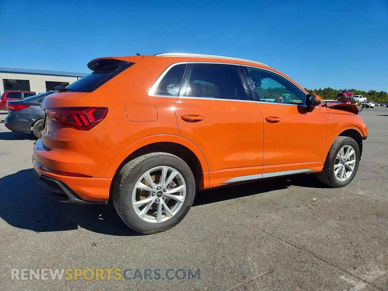 3 Photograph of a damaged car WA1DECF37S1017214 AUDI Q3 2025