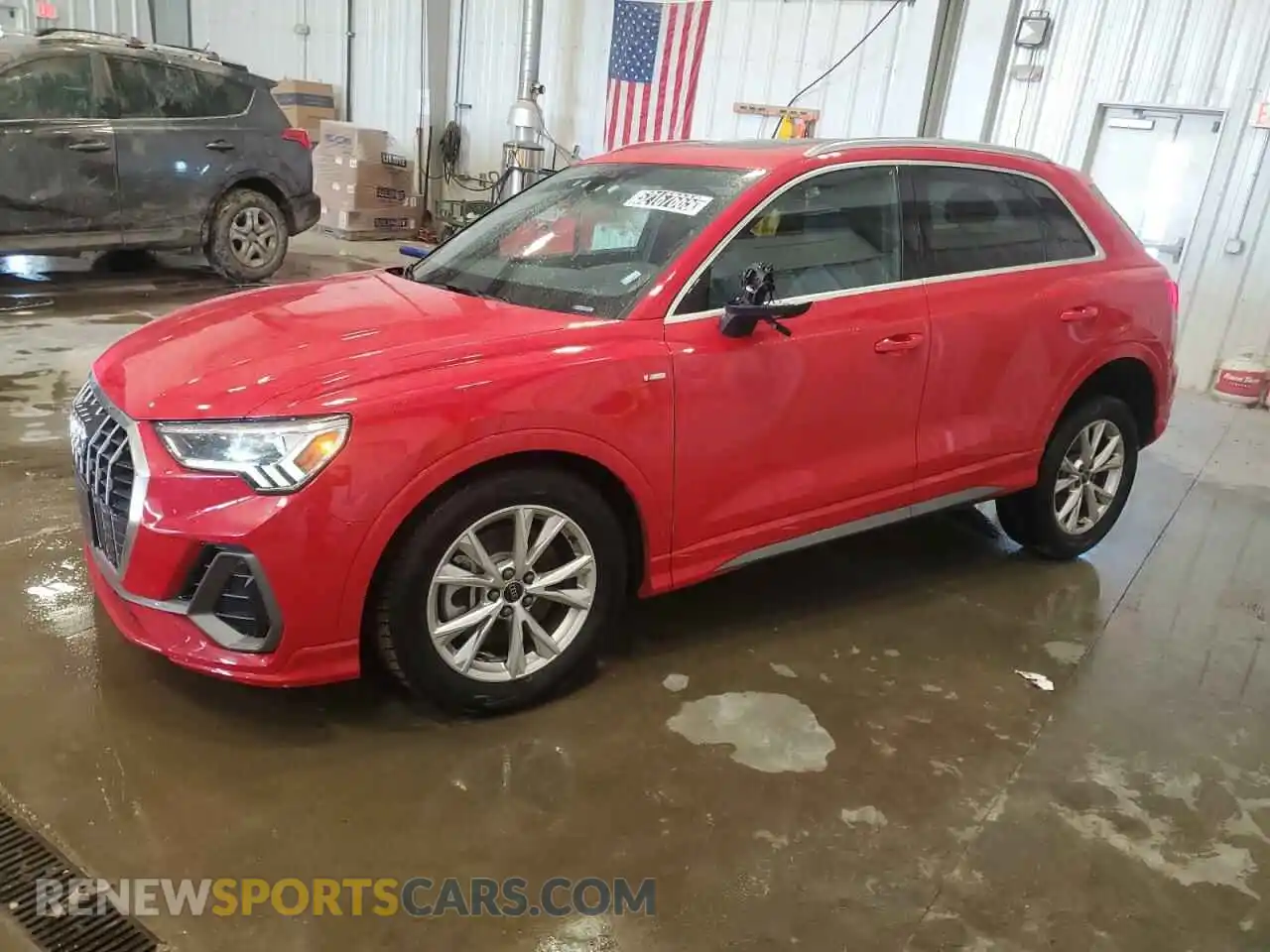 1 Photograph of a damaged car WA1DECF37S1017620 AUDI Q3 2025