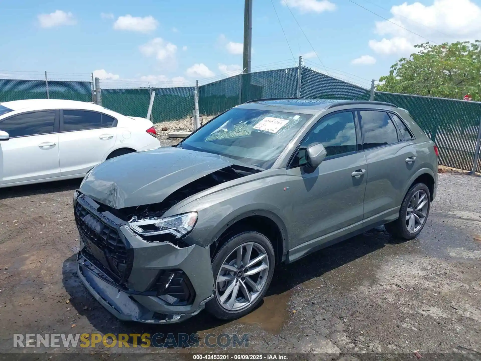 2 Photograph of a damaged car WA1DECF37S1018718 AUDI Q3 2025
