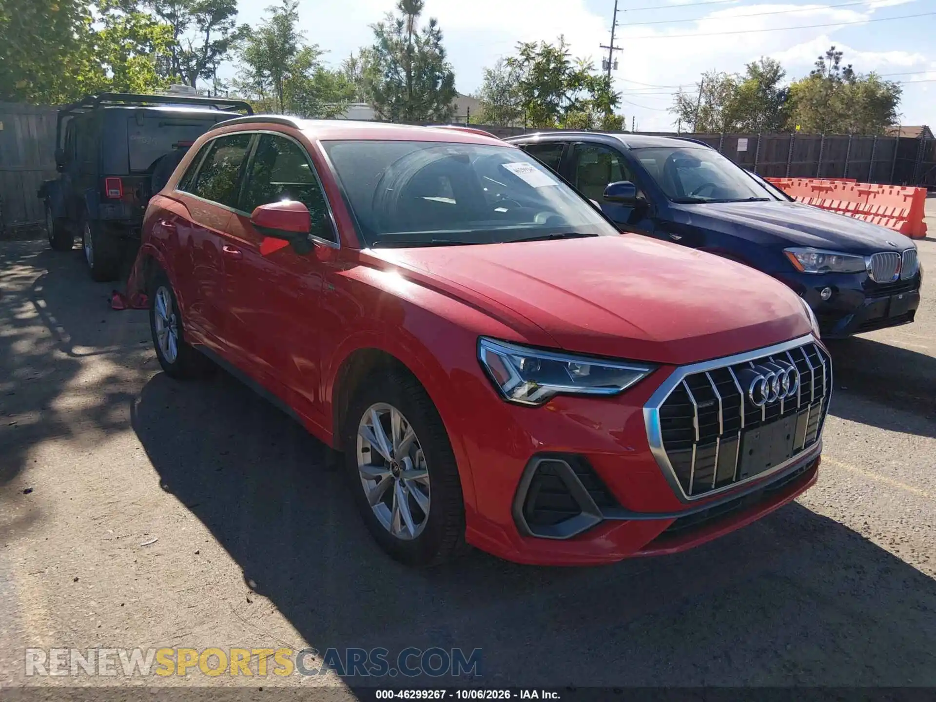 1 Photograph of a damaged car WA1DECF37S1058720 AUDI Q3 2025