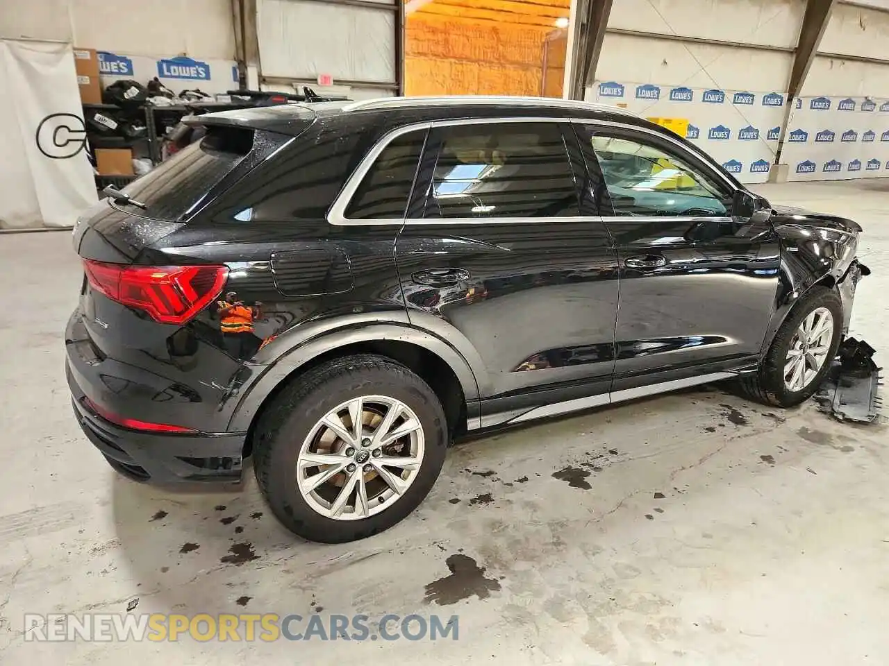3 fotografías del automóvil dañado WA1DECF38S1019201 AUDI Q3 2025