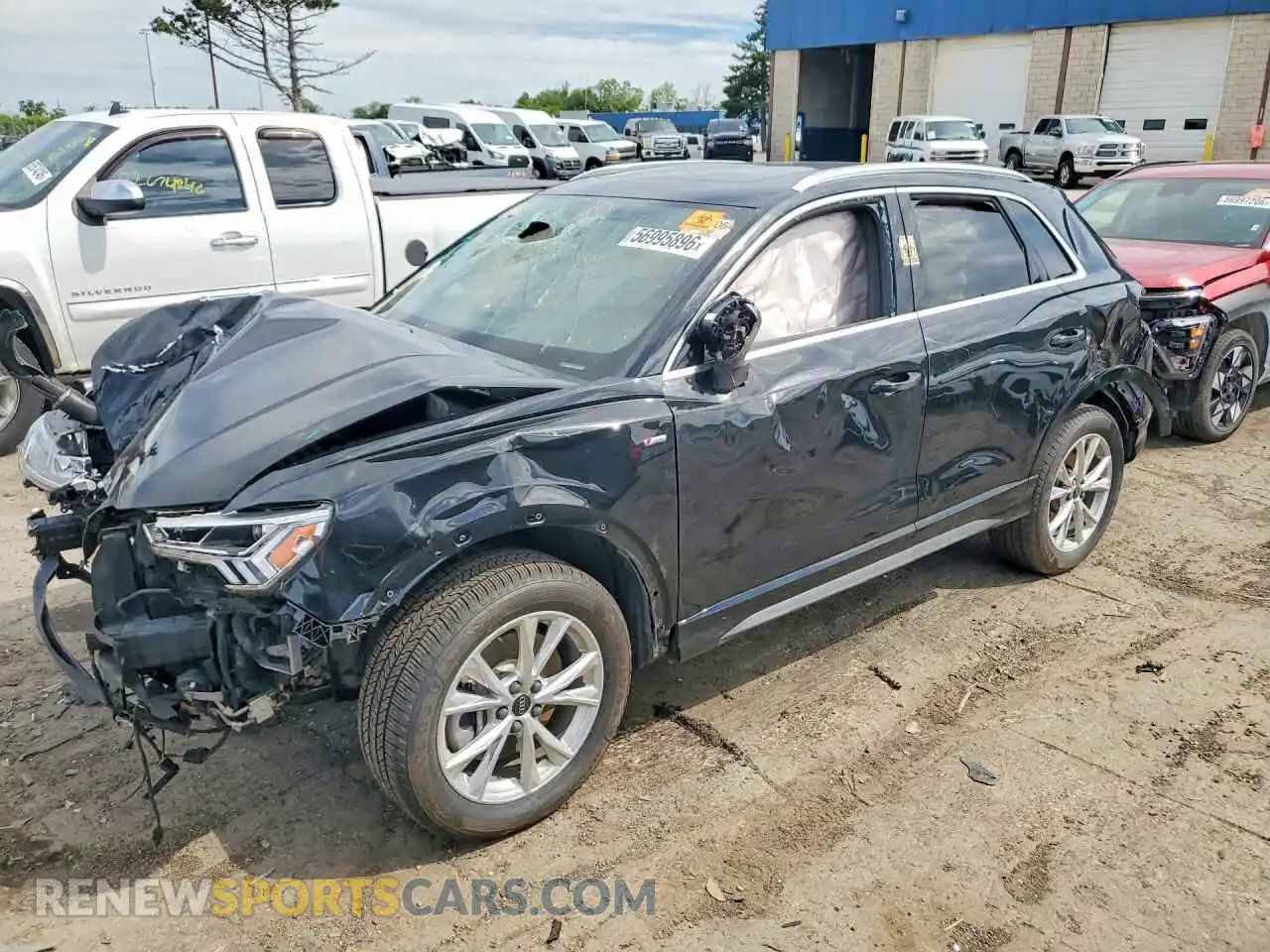 1 Photograph of a damaged car WA1DECF39S1016078 AUDI Q3 2025