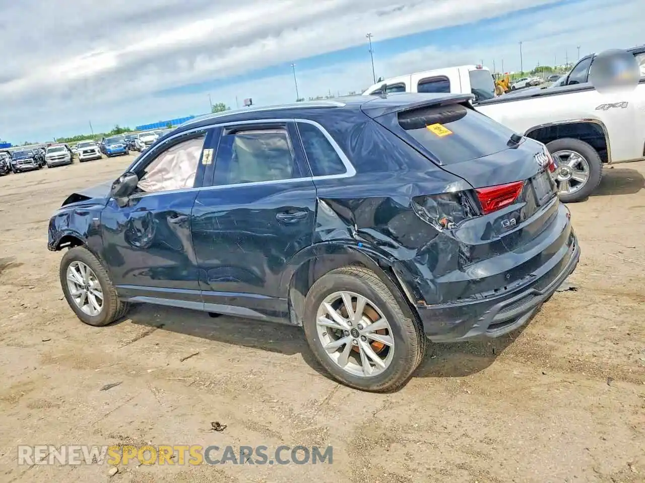 2 Photograph of a damaged car WA1DECF39S1016078 AUDI Q3 2025