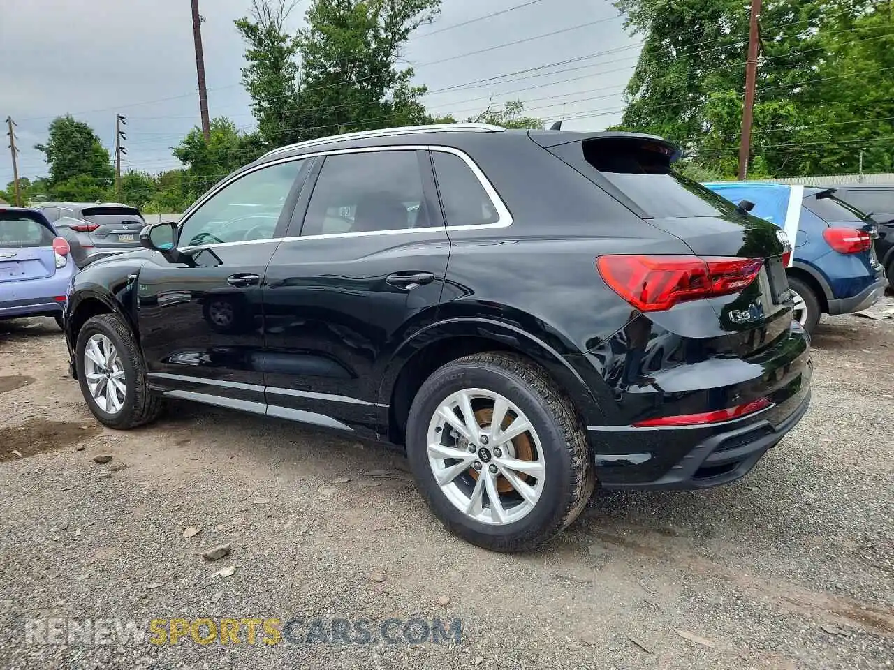 2 Photograph of a damaged car WA1DECF39S1029672 AUDI Q3 2025