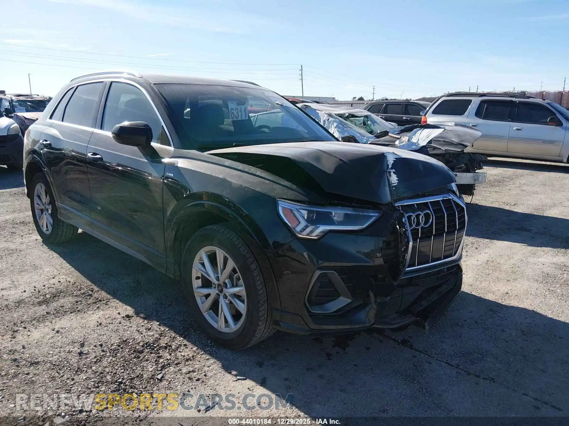 1 Photograph of a damaged car WA1DECF3XS1018812 AUDI Q3 2025