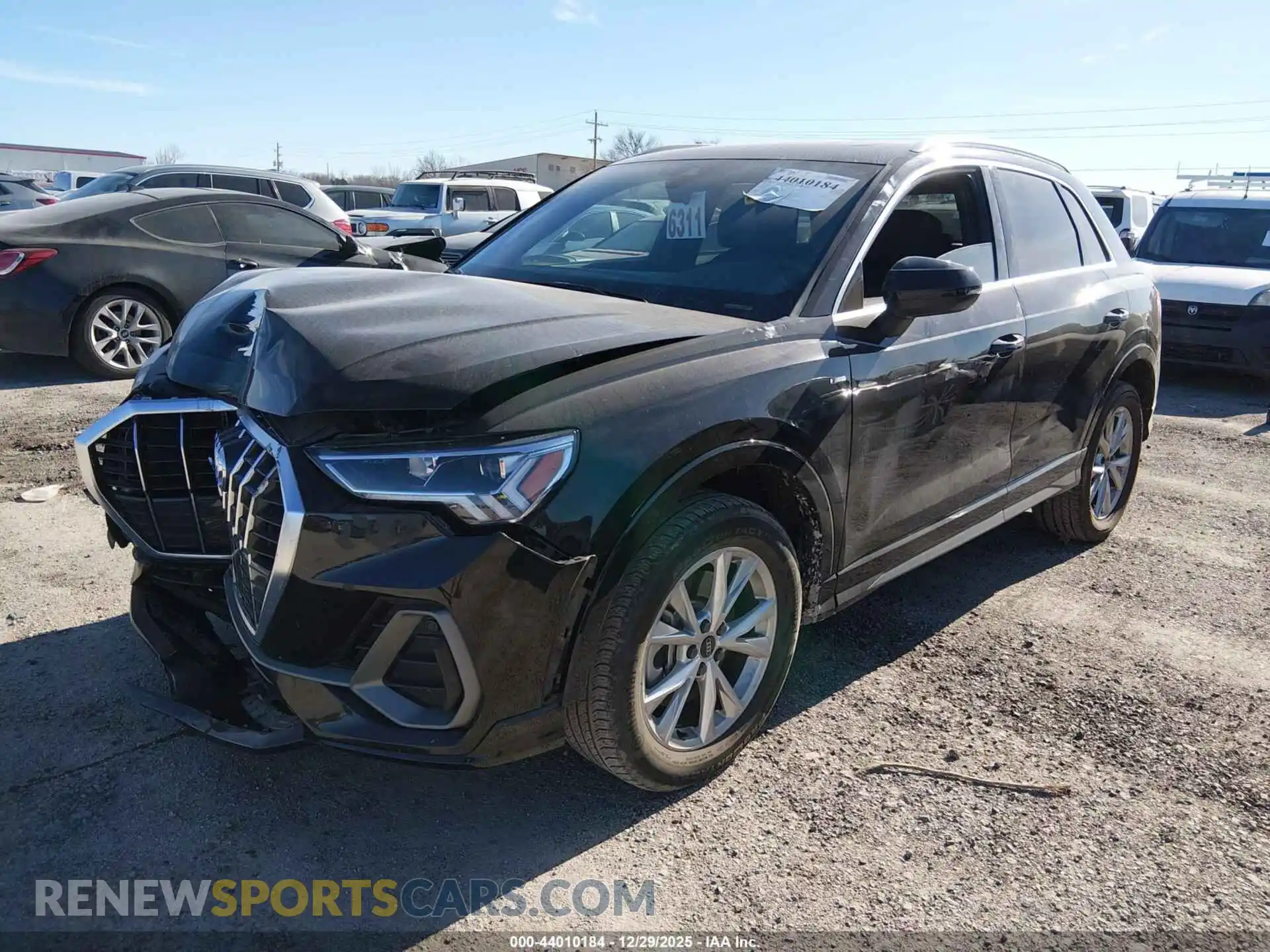 2 Photograph of a damaged car WA1DECF3XS1018812 AUDI Q3 2025