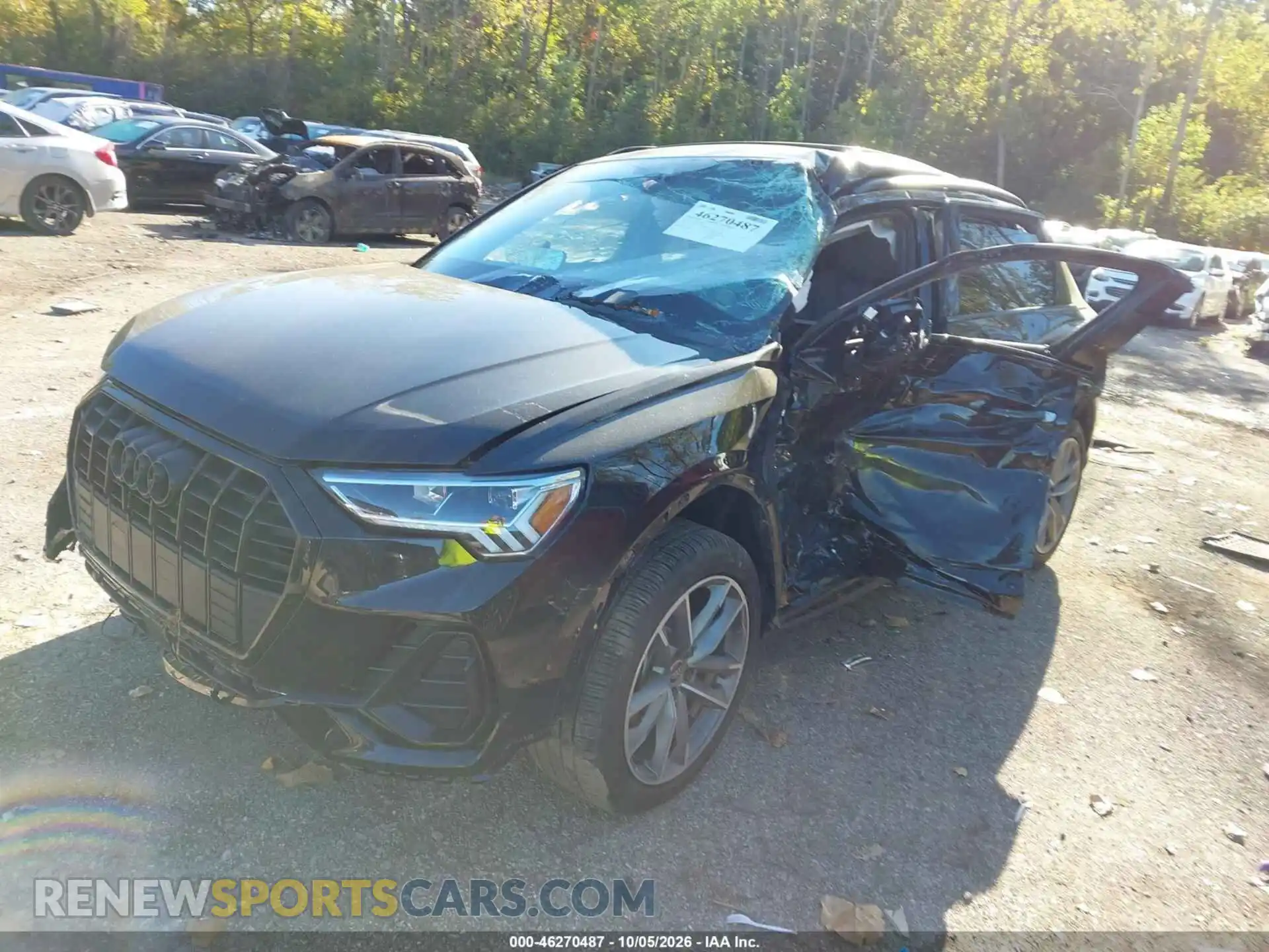 2 Photograph of a damaged car WA1DECF3XS1022620 AUDI Q3 2025
