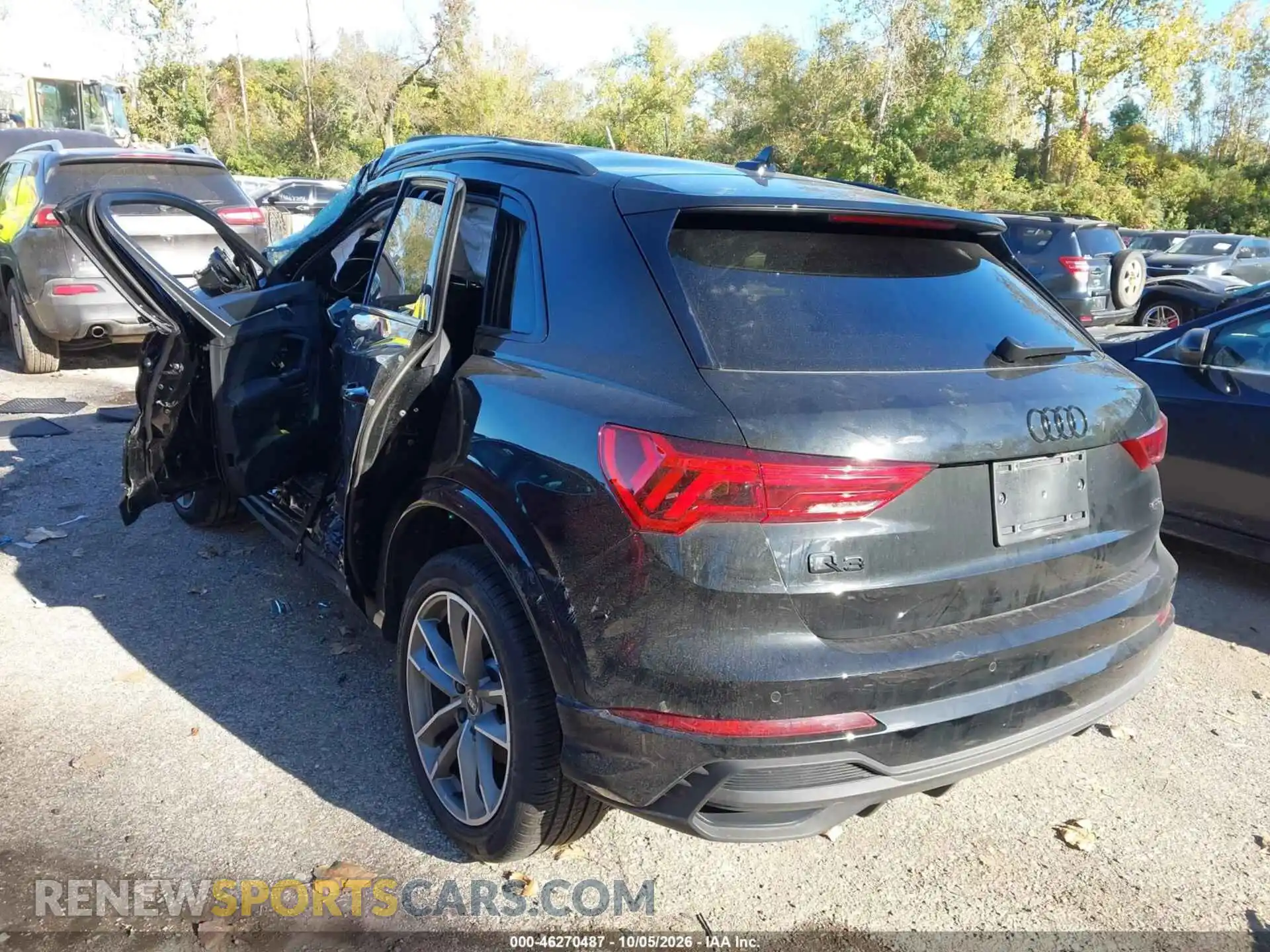 3 Photograph of a damaged car WA1DECF3XS1022620 AUDI Q3 2025