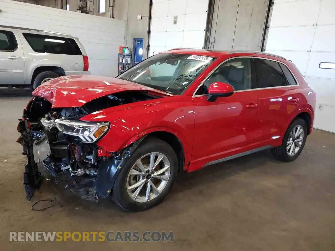 1 Photograph of a damaged car WA1DECF3XS1061787 AUDI Q3 2025