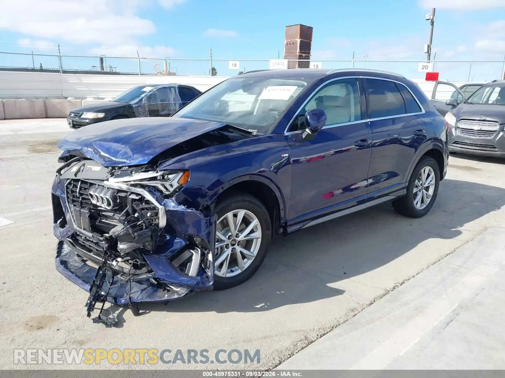 2 Photograph of a damaged car WA1DECF3XS1108560 AUDI Q3 2025